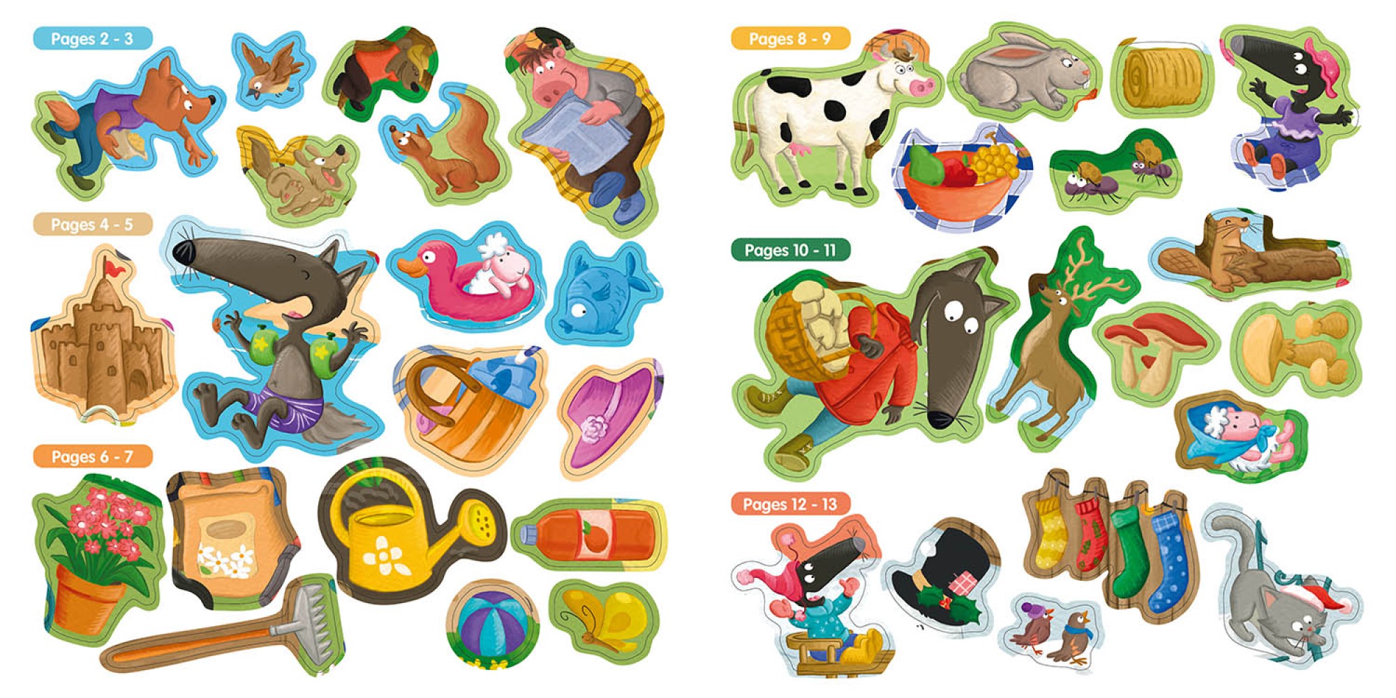 Mon Cahier D'autocollants P'tit Loup - Vive Les Vacances ! Mon Cahier D'autocollants P'tit Loup - Vive Les Vacances !