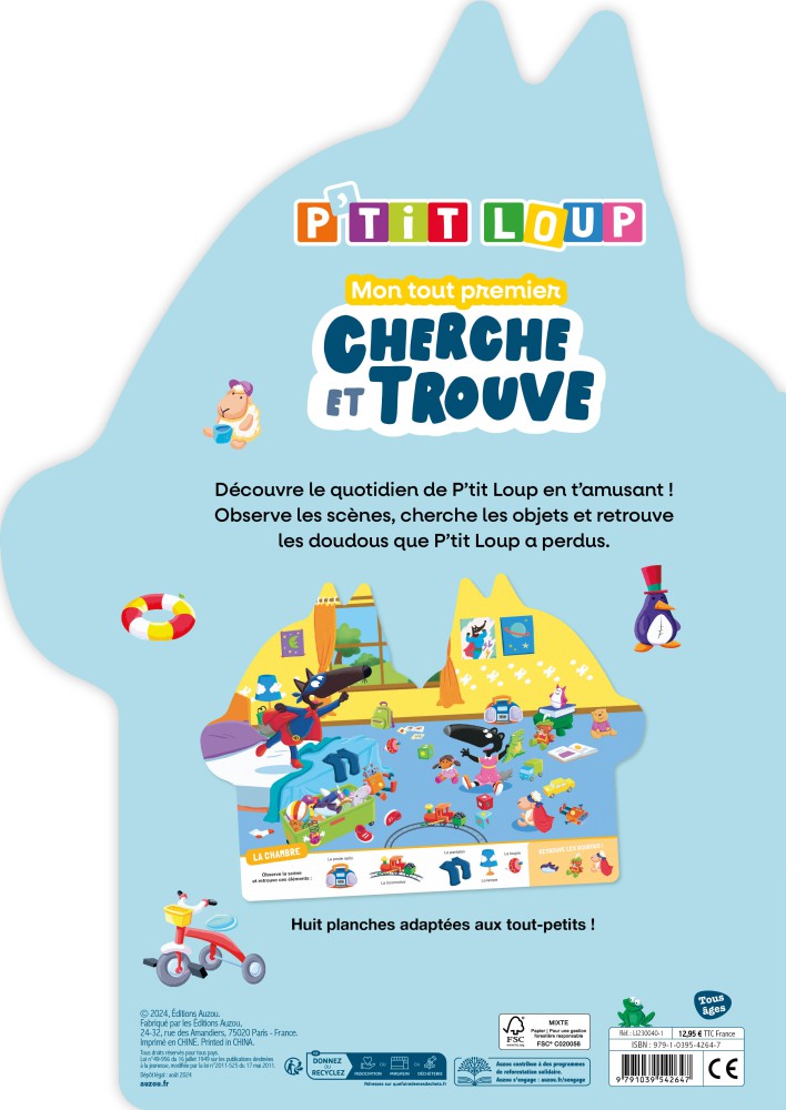 P'tit Loup - Mon Tout Premier Cherche Et Trouve P'tit Loup - Mon Tout Premier Cherche Et Trouve