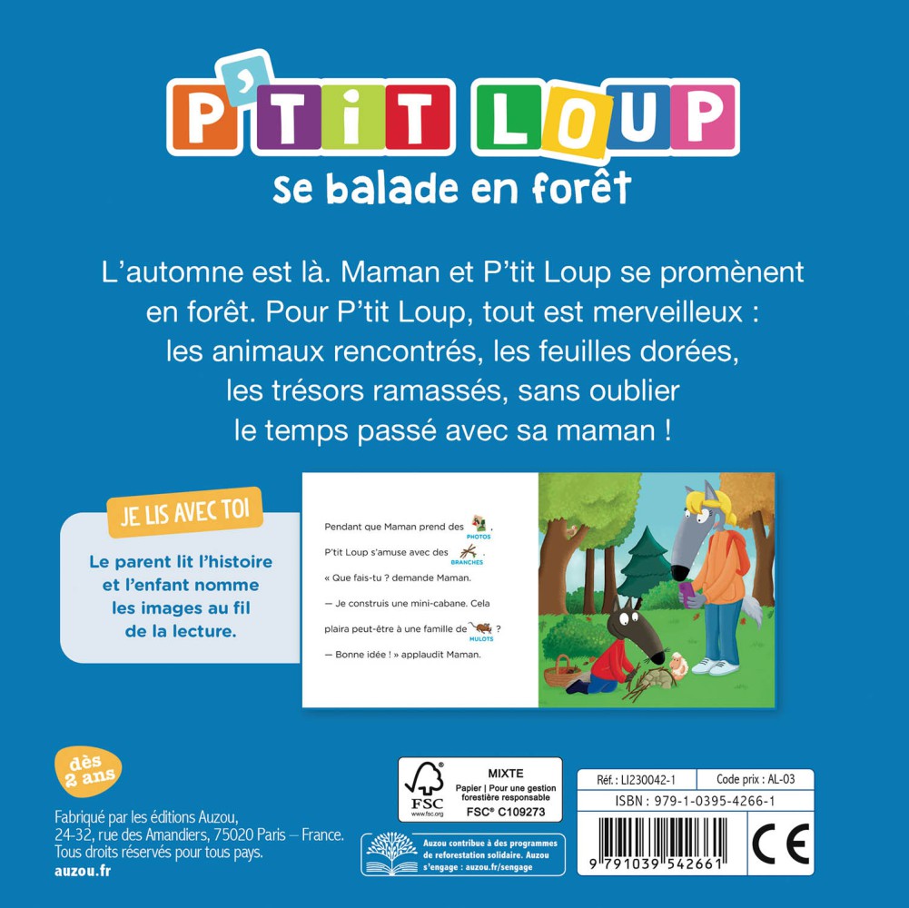P'tit Loup Se Balade En Forêt