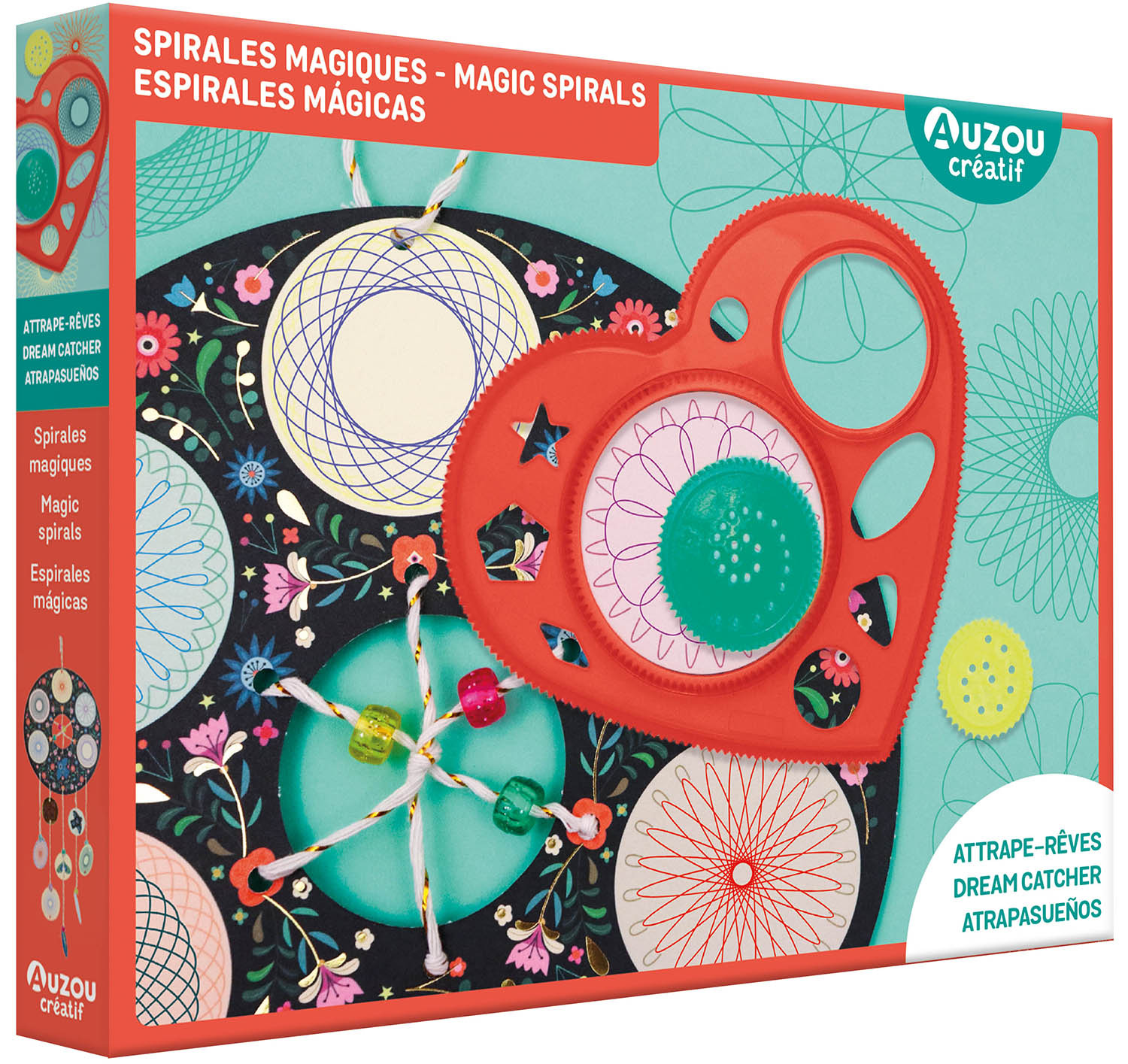 Mon attrape-rêves en spirales magiques