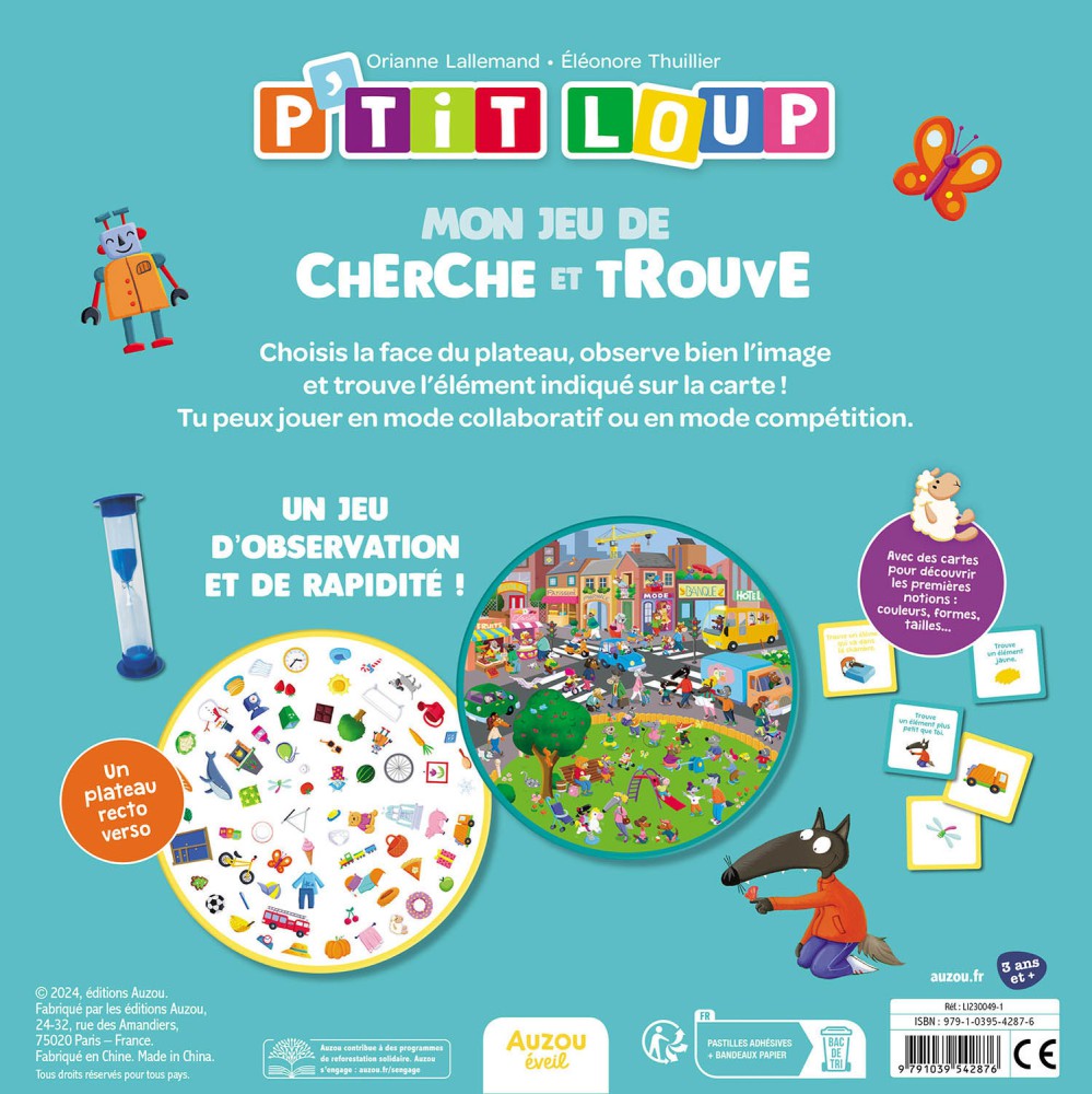 P'tit Loup - Mon Jeu De Cherche Et Trouve