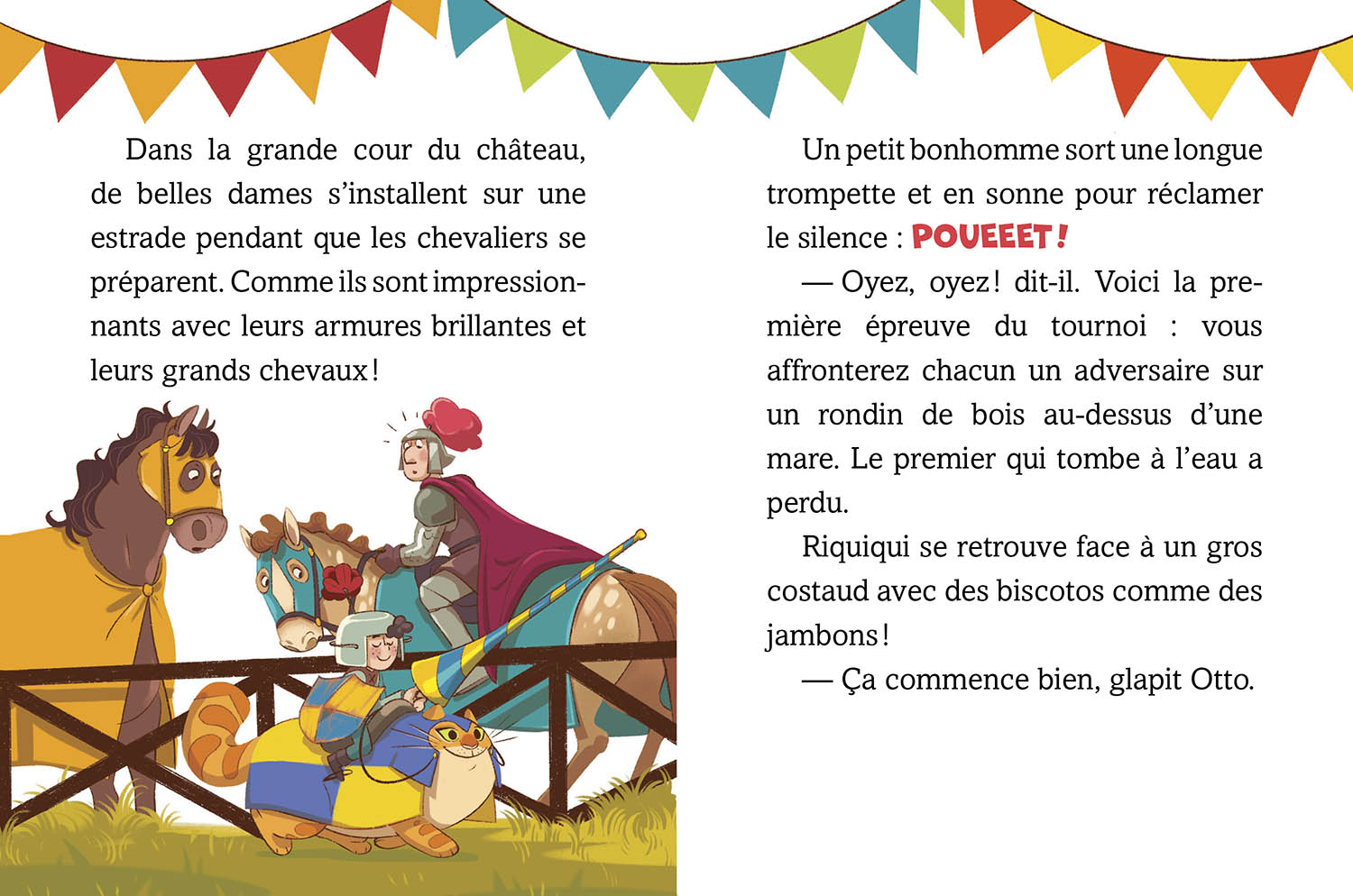 LE GRAND TOURNOI - LE CHEVALIER RIQUIQUI