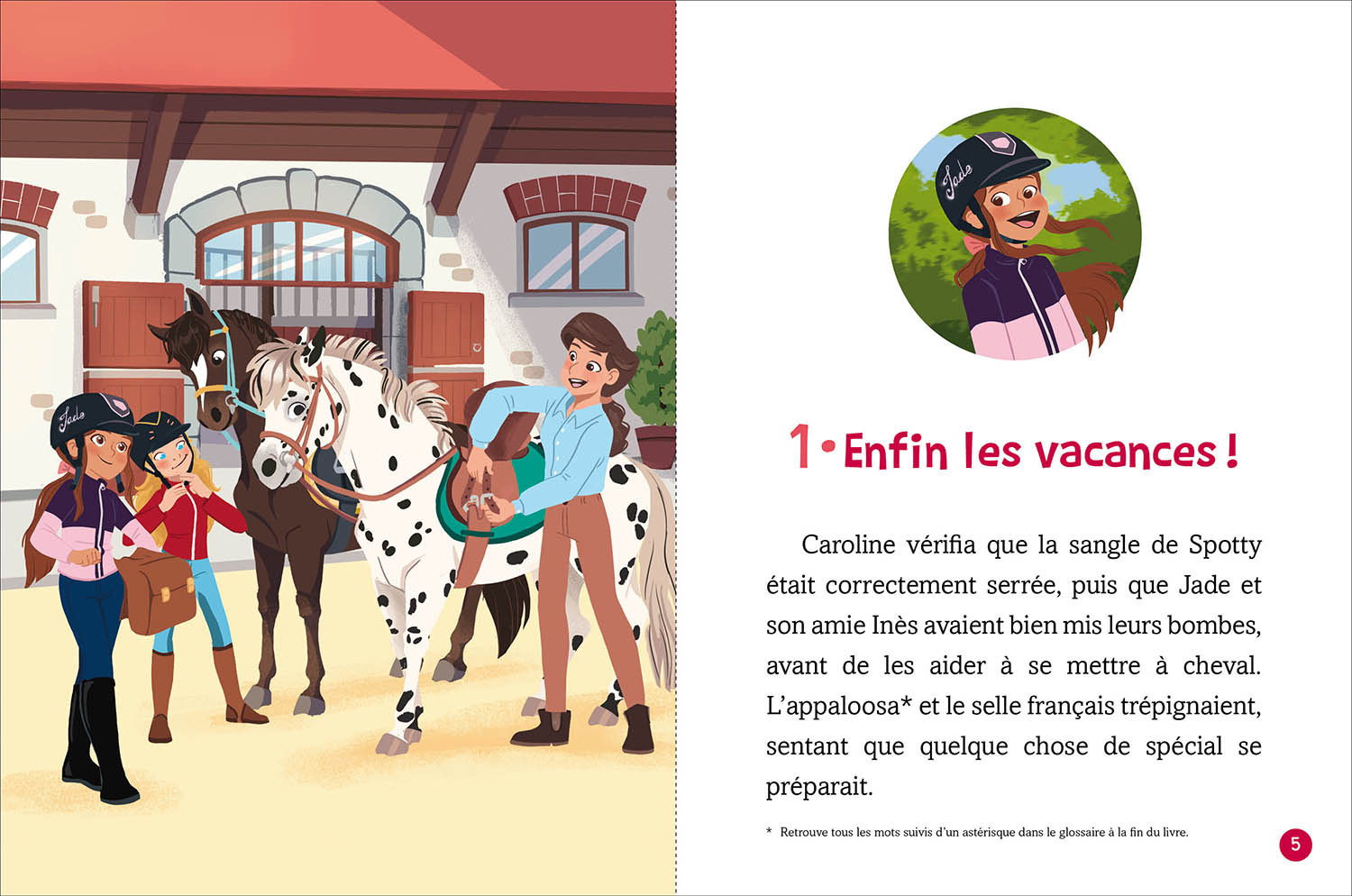 JADE ET LES CHEVAUX T4 -UNE RANDONNEE PLEINE DE SURPRISES ! 