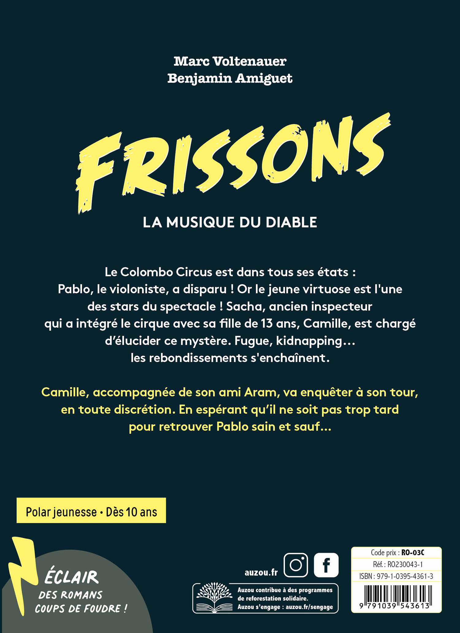 FRISSONS - LA MUSIQUE DU DIABLE FRISSONS - LA MUSIQUE DU DIABLE