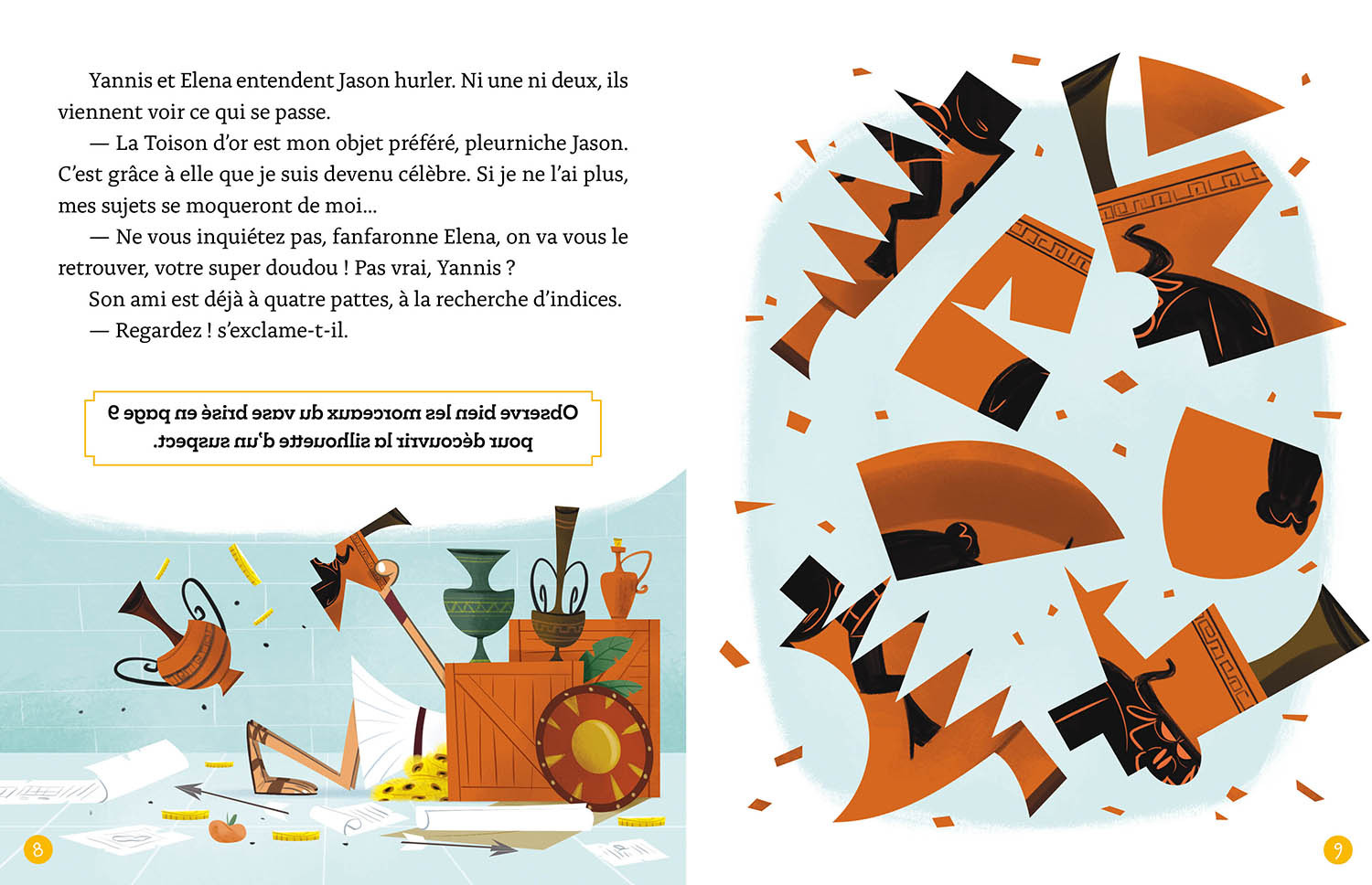 Mon Roman Énigme - Les Ptits Zeus - On A Volé La Toison D'or