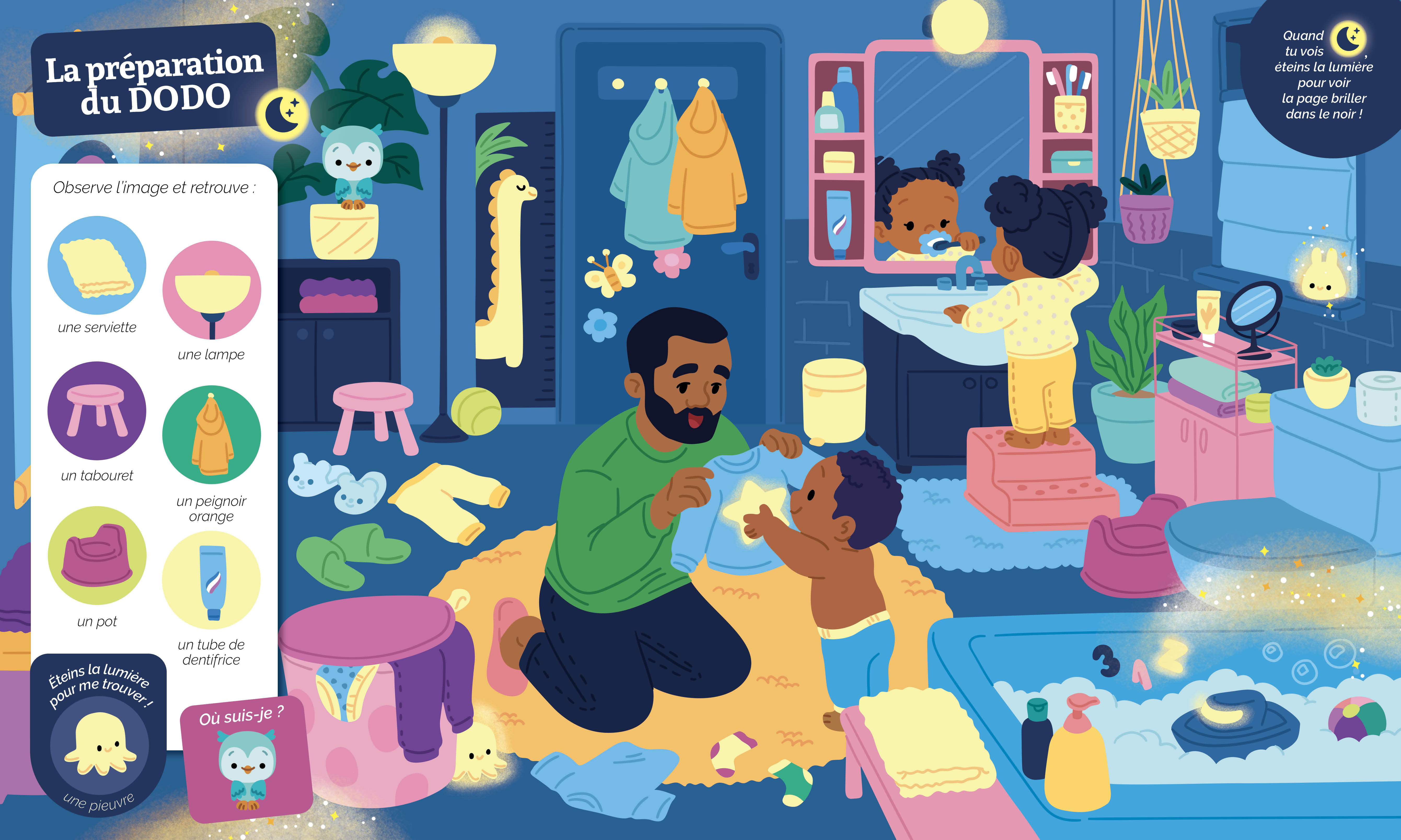 AU DODO ! CHERCHE & TROUVE DES TOUT-PETITS