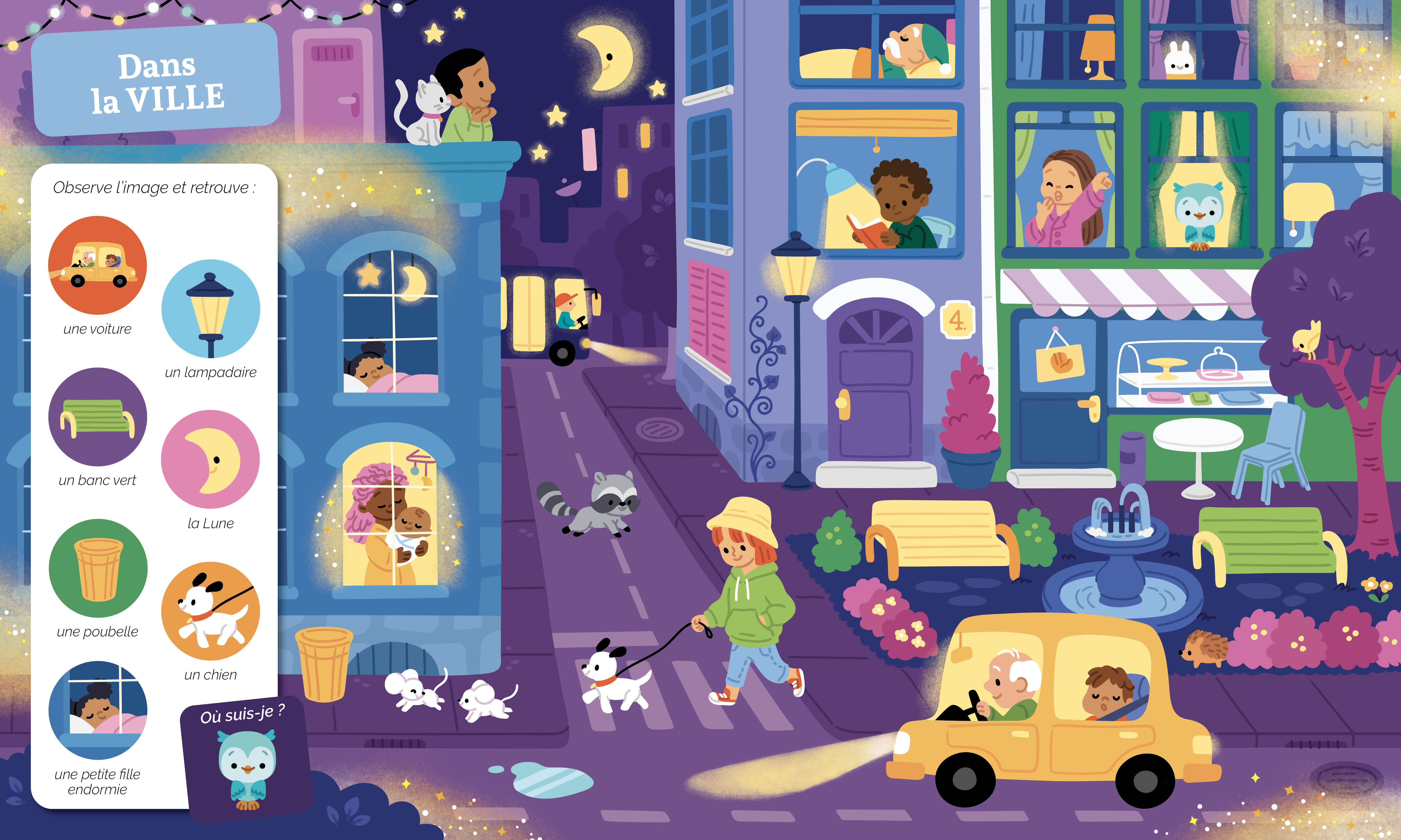 AU DODO ! CHERCHE & TROUVE DES TOUT-PETITS