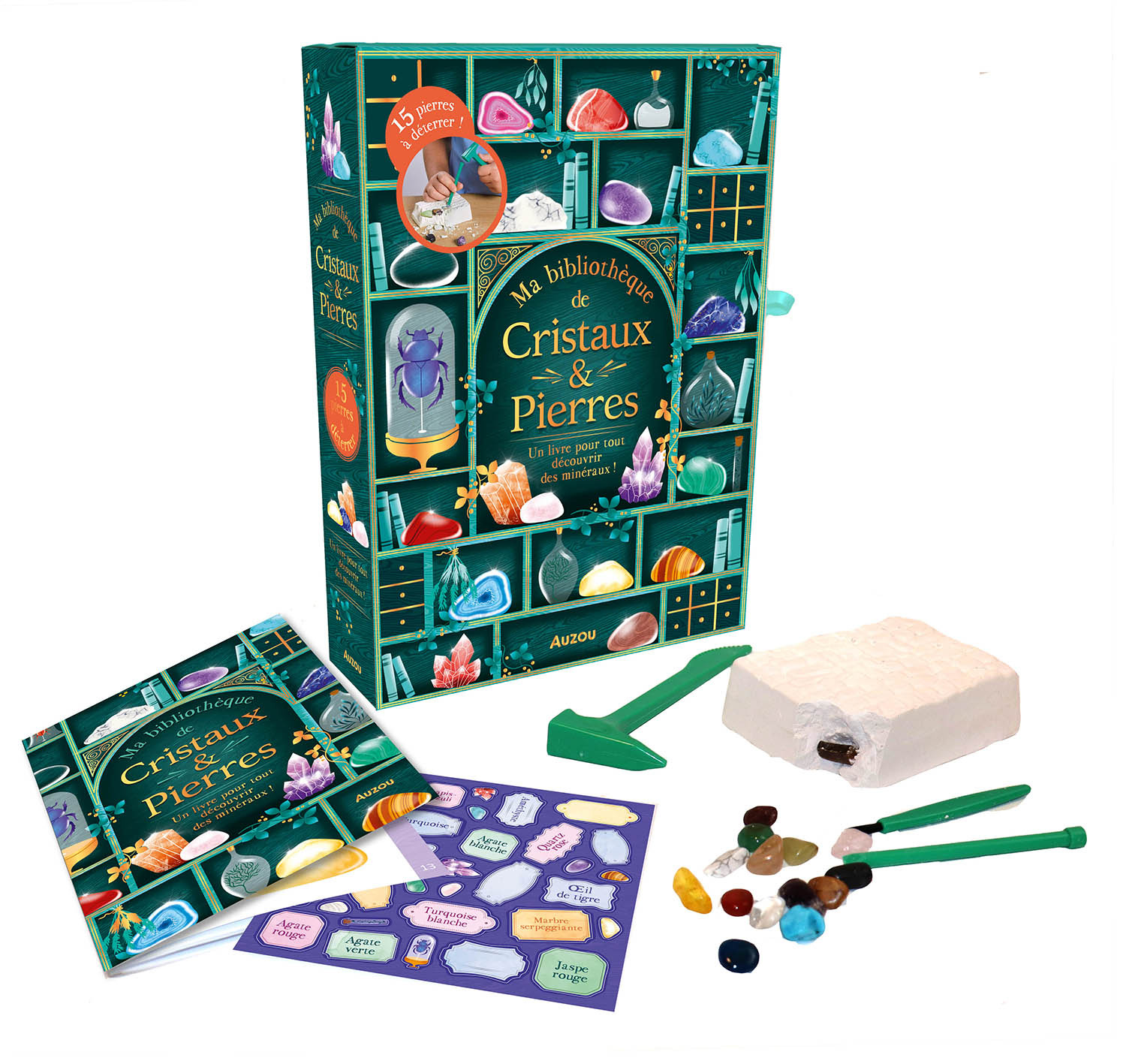 Ma bibliothèque de cristaux