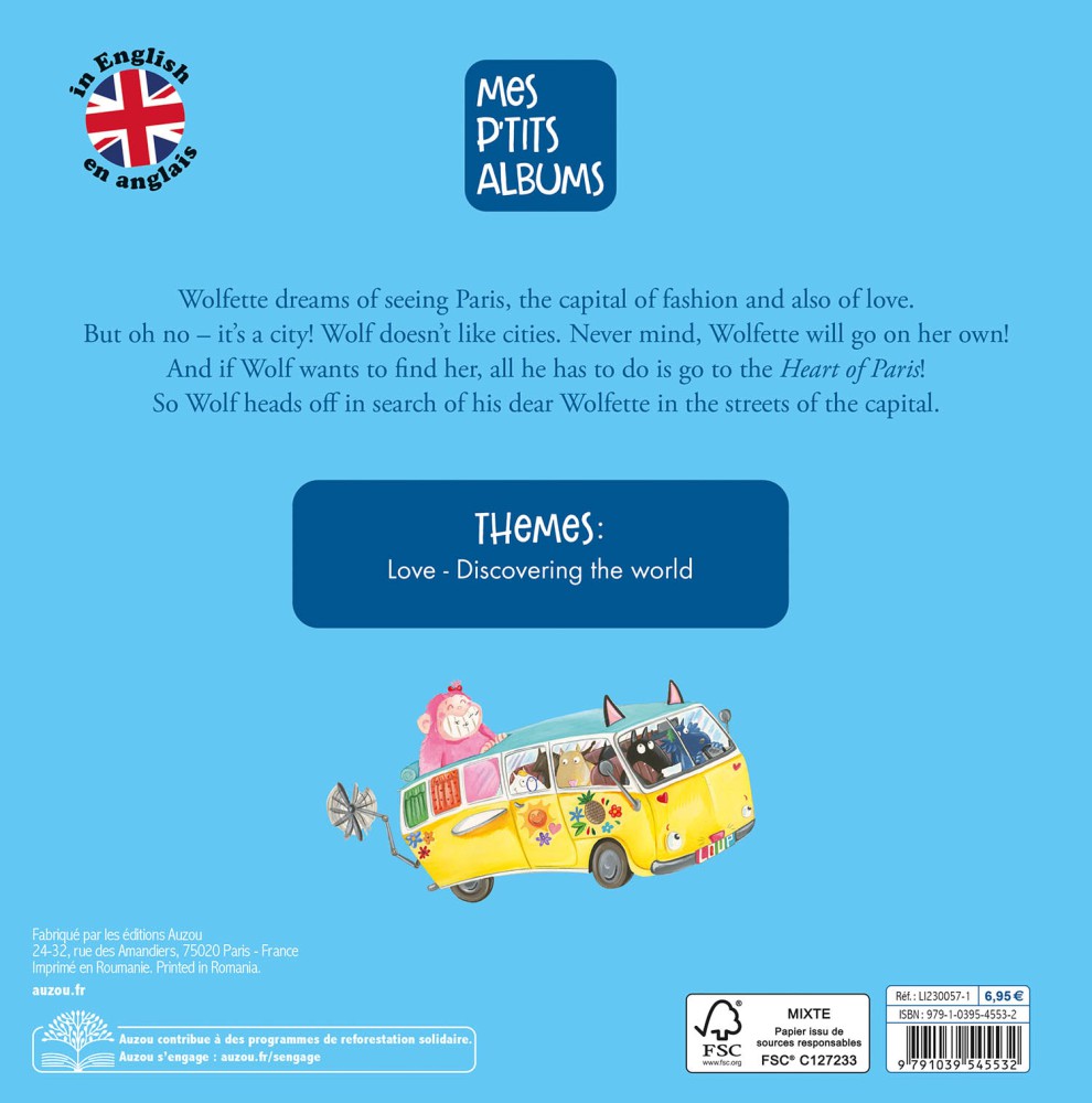 The Wolf Who Explored Paris