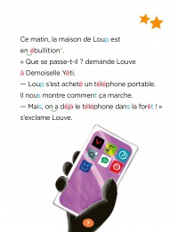 DES ECRANS DANS LA FORET NIV2 - MES LECTURES DU CP AVEC LOUP