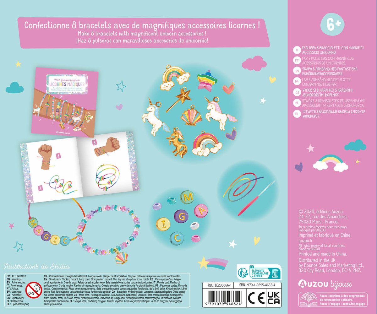 Ma Boîte À Bijoux - Mes Fabuleux Bijoux Licornes Magiques Ma Boîte À Bijoux - Mes Fabuleux Bijoux Licornes Magiques