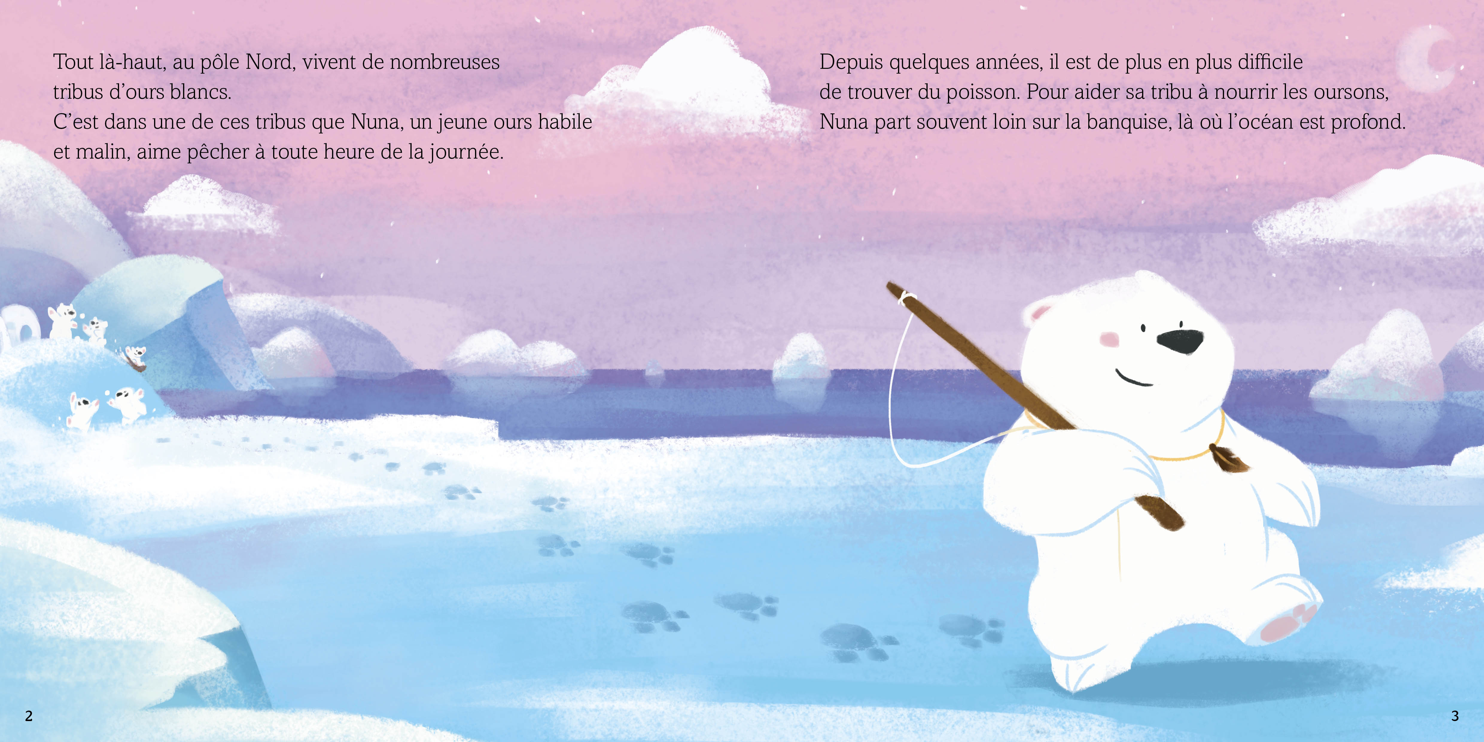 Le Prince Des Ours Et Le Concours Sur La Banquise