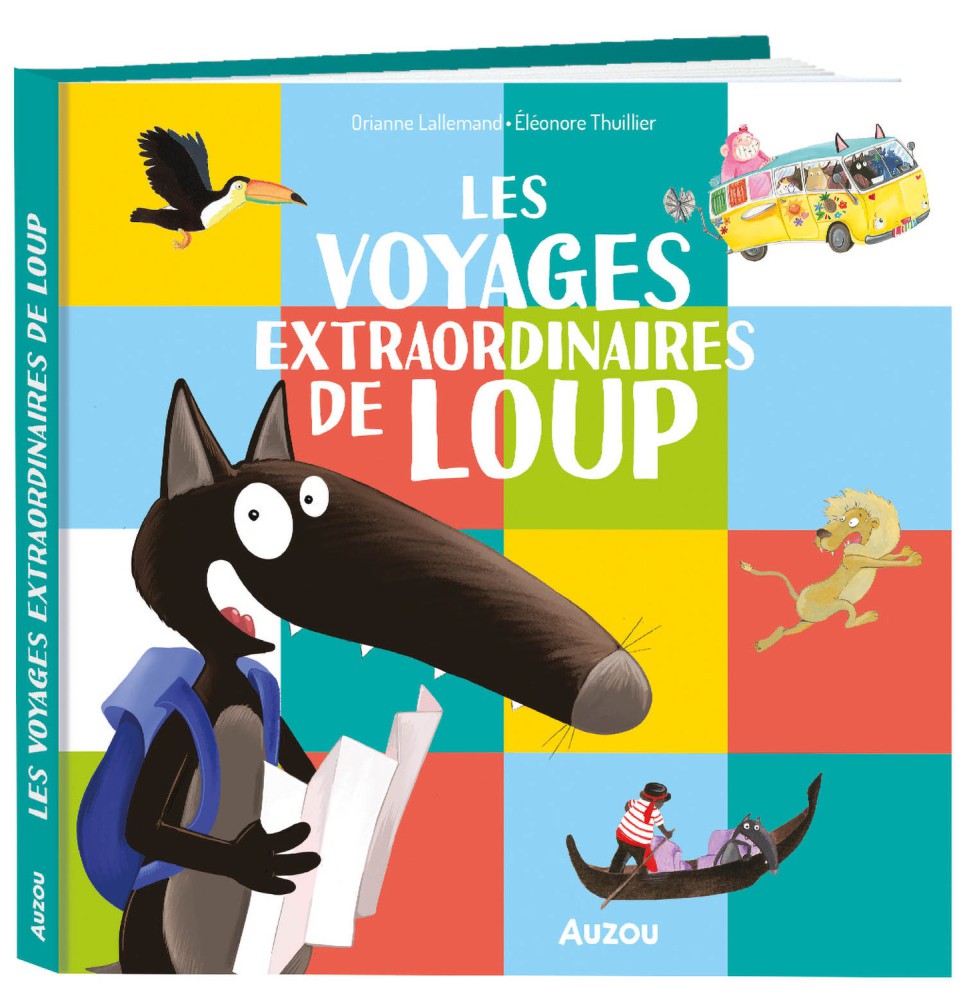 Coffret peluche - Les voyages extraordinaires de Loup