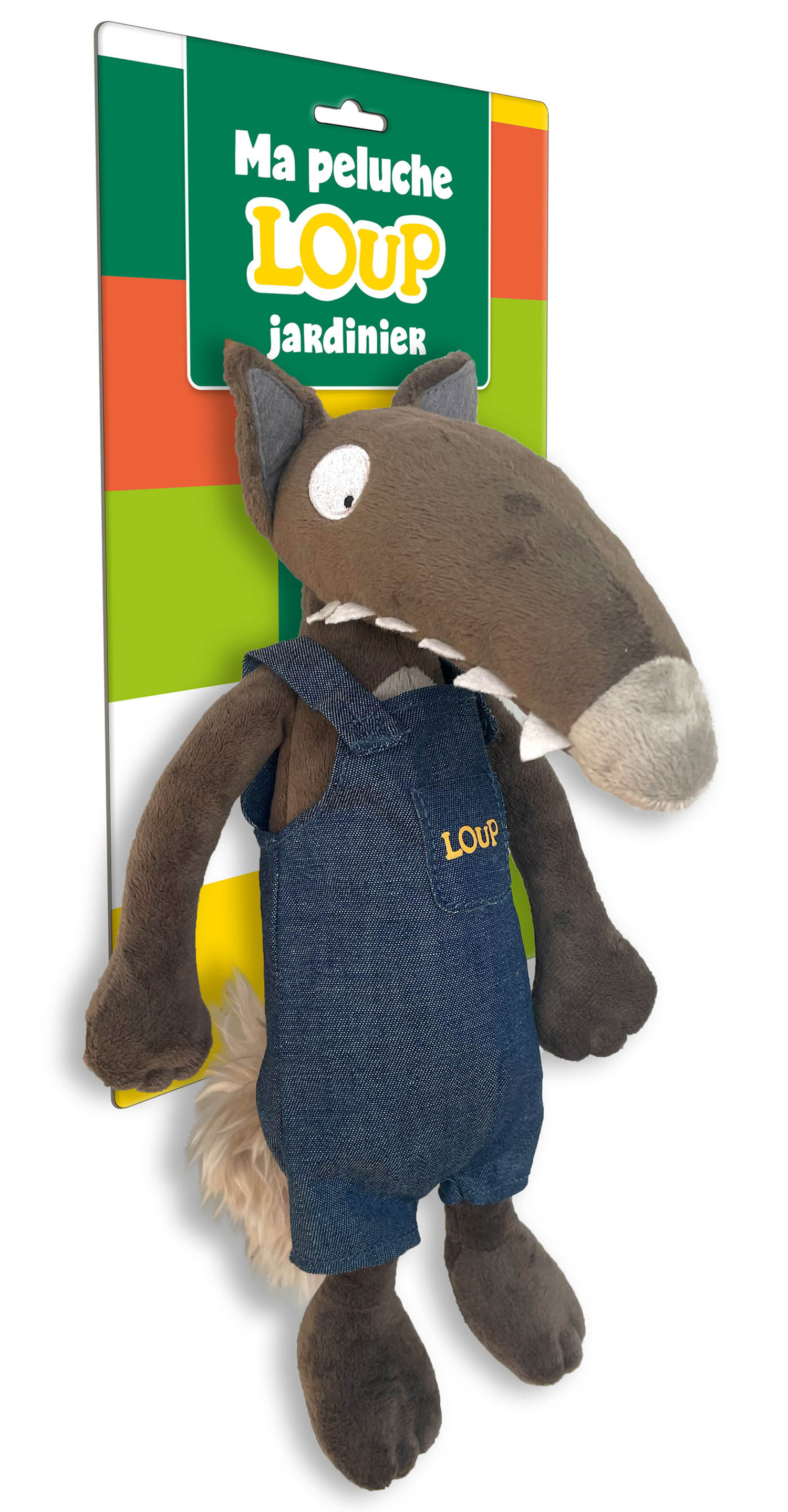 MA PELUCHE LOUP JARDINIER MA PELUCHE LOUP JARDINIER