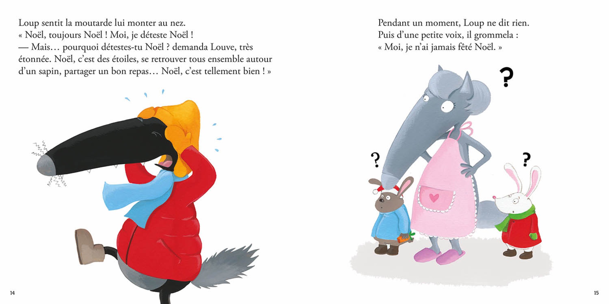 Le Loup Qui N'aimait Pas Noël