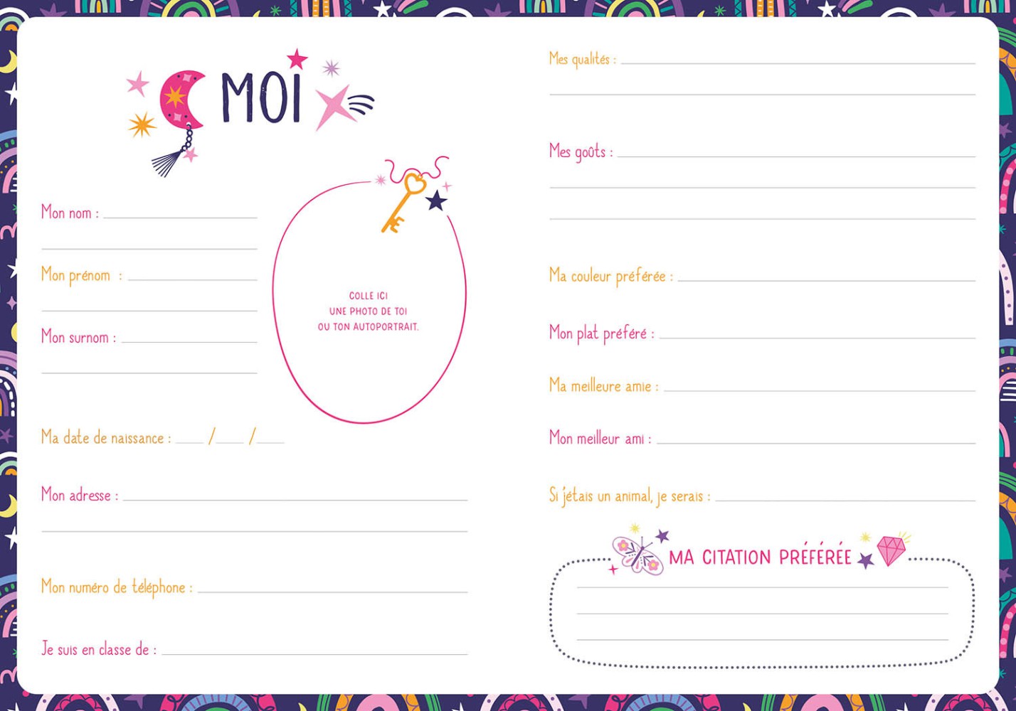 Mon carnet secret bijou porte-bonheur