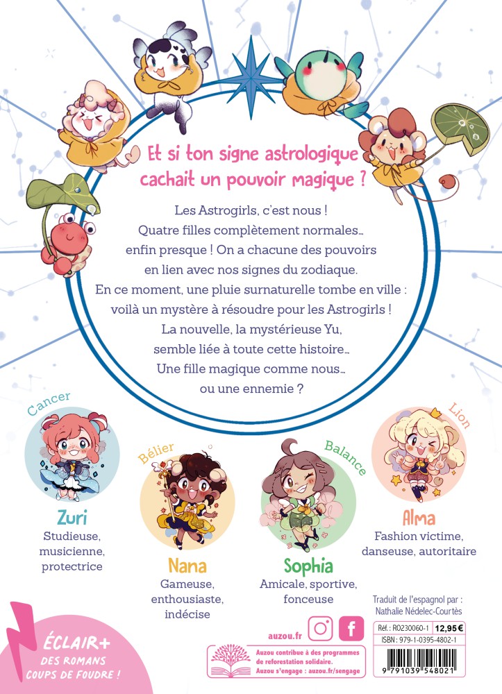 ASTROGIRLS T2 - LE MYSTERE DU VERSEAU  