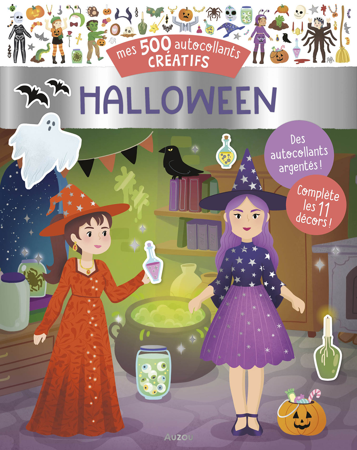 Mes 500 Autocollants Créatifs - Halloween Mes 500 Autocollants Créatifs - Halloween