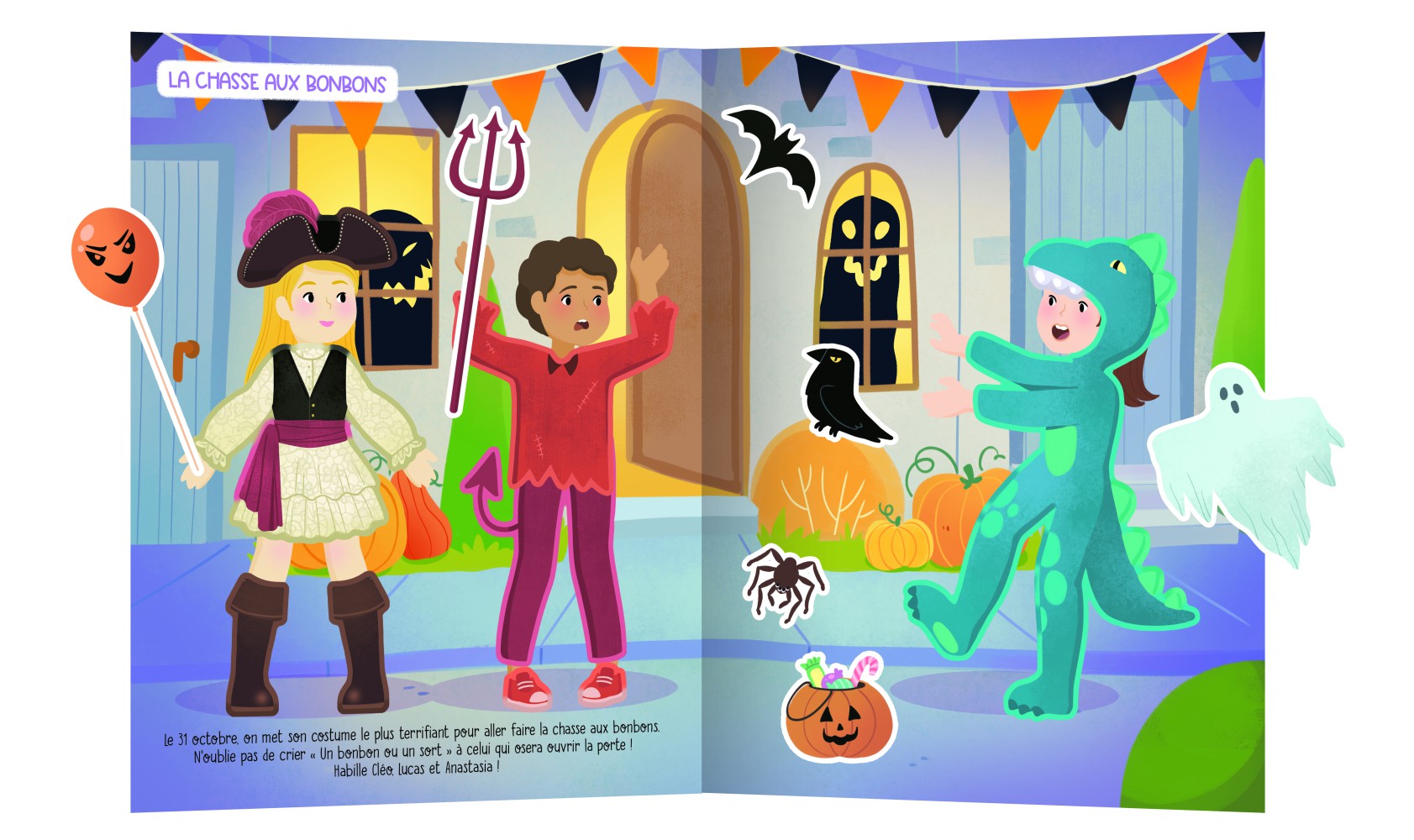 Mes 500 Autocollants Créatifs - Halloween Mes 500 Autocollants Créatifs - Halloween