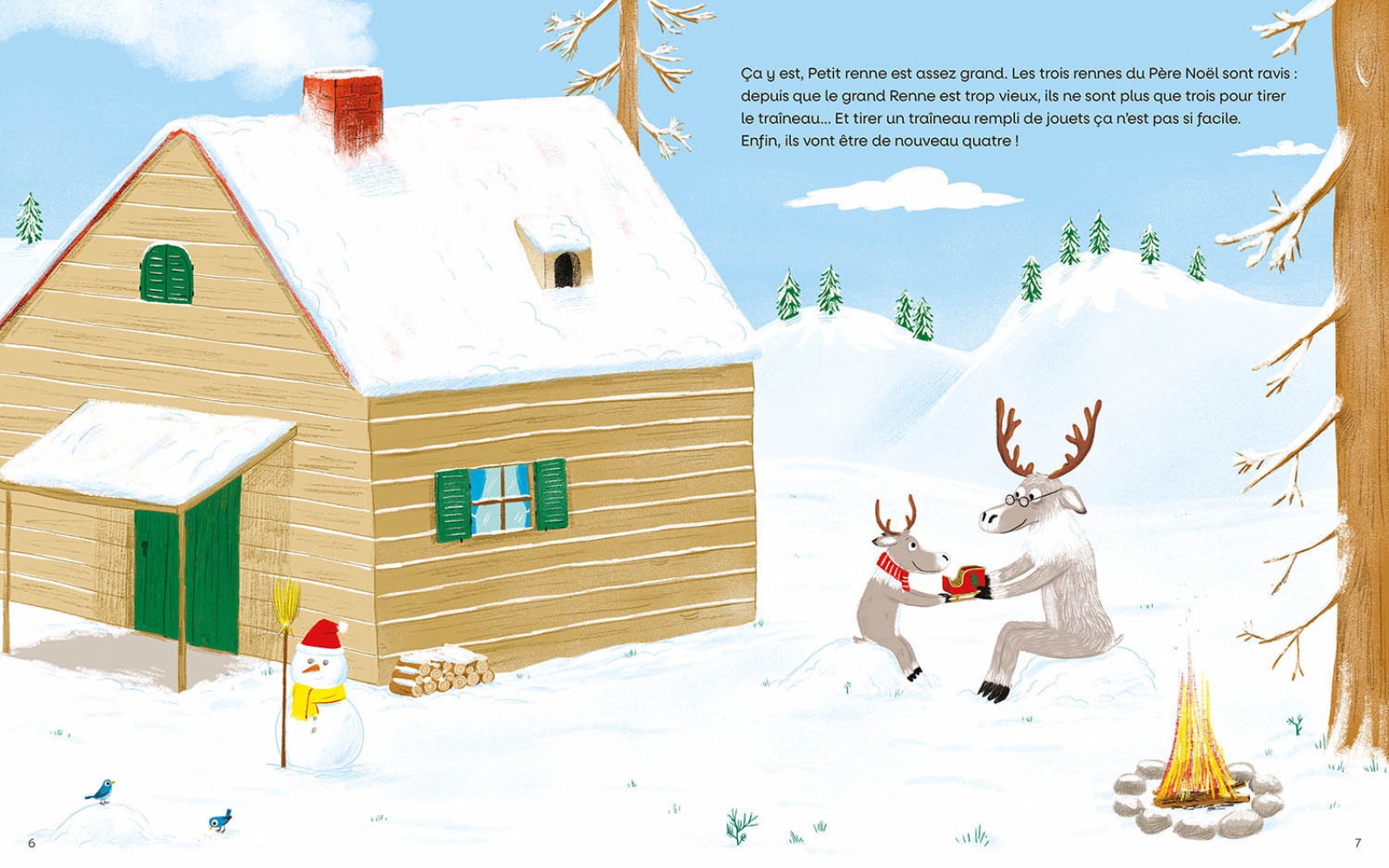 La Première Nuit De Noël De Petit Renne