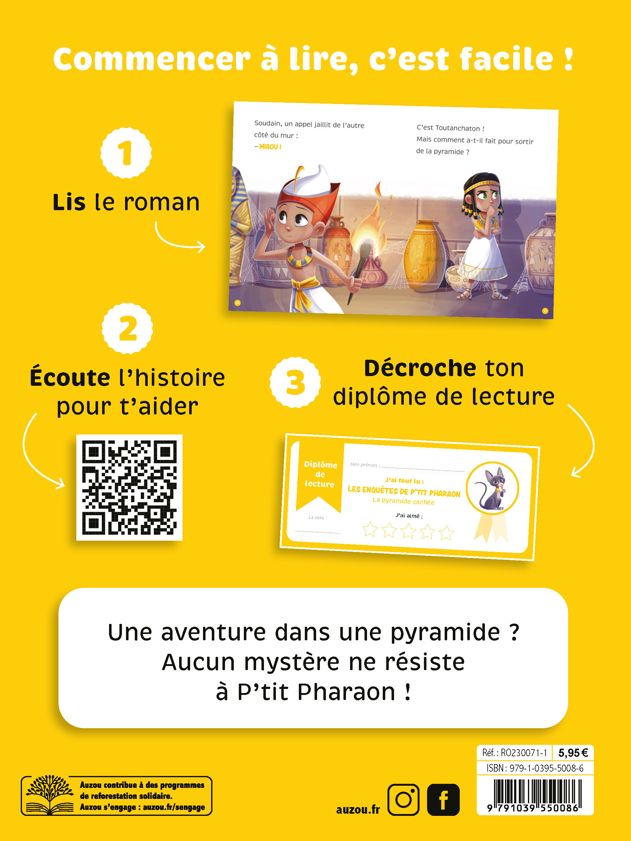 LES ENQUETES DE PTIT PHARAON  - LA PYRAMIDE CACHEE