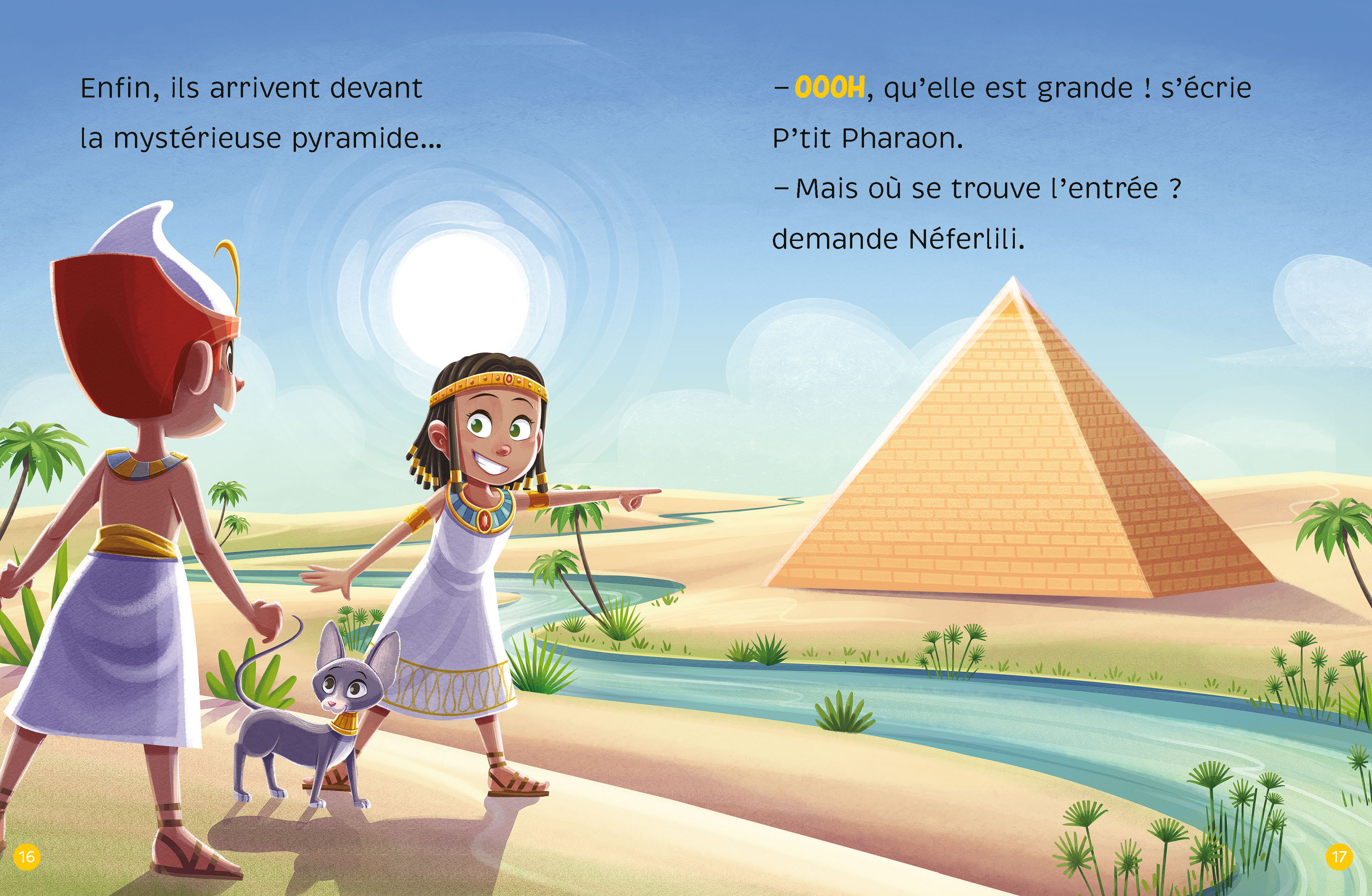 LES ENQUETES DE PTIT PHARAON  - LA PYRAMIDE CACHEE