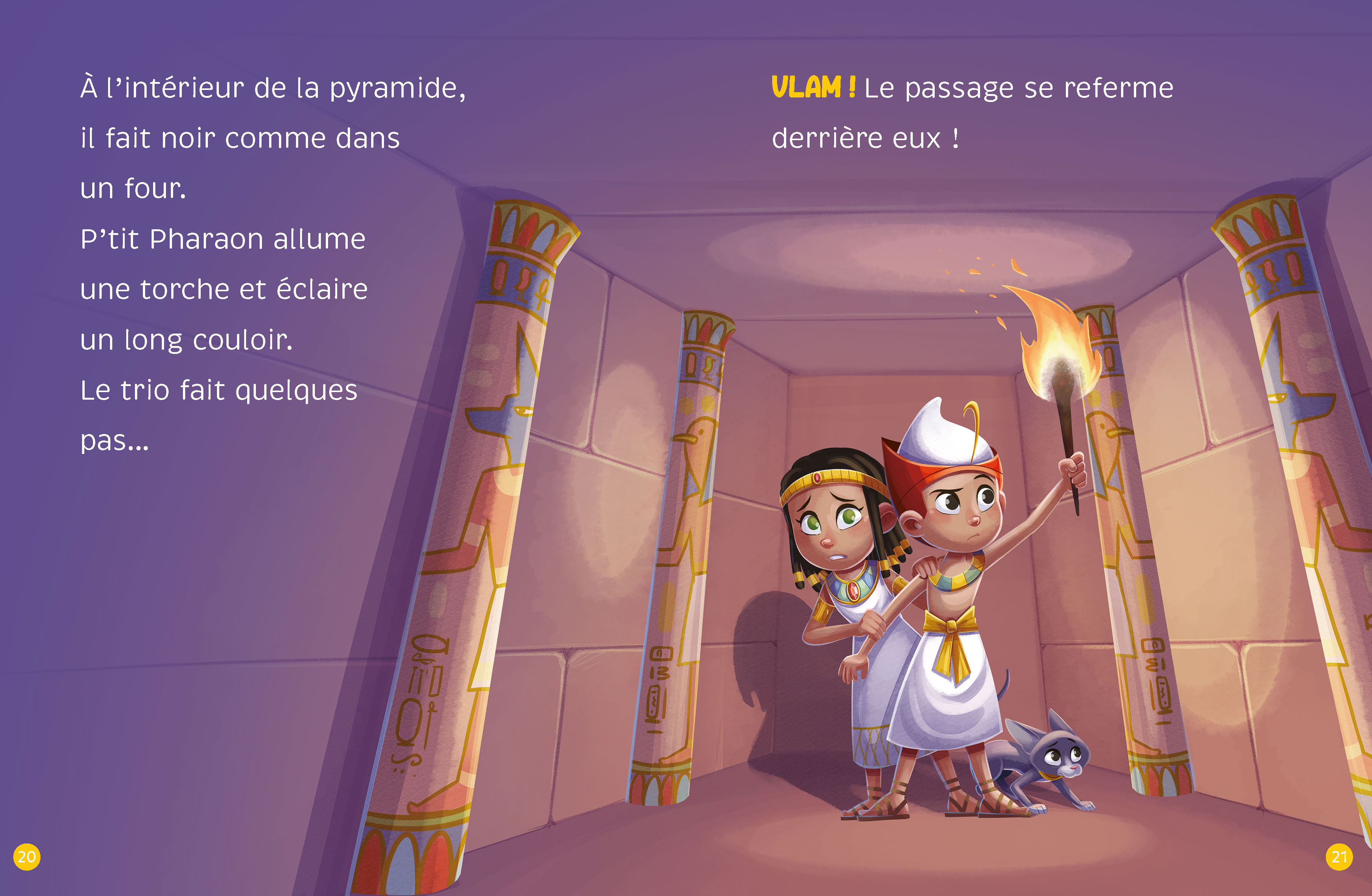 Les Enquêtes De  P’tit Pharaon -La Pyramide Cachée