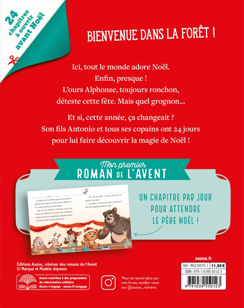 Mon Premier Roman De L'avent - Le Noël Des Animaux Mon Premier Roman De L'avent - Le Noël Des Animaux