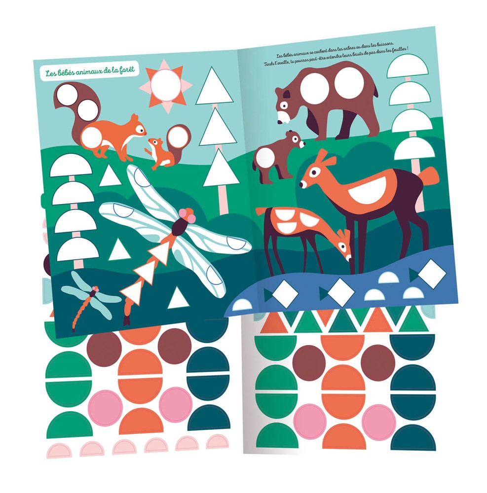 Mes Tout Premiers Autocollants - 1000 Premières Gommettes Formes Bébés Animaux Mes Tout Premiers Autocollants - 1000 Premières Gommettes Formes Bébés Animaux