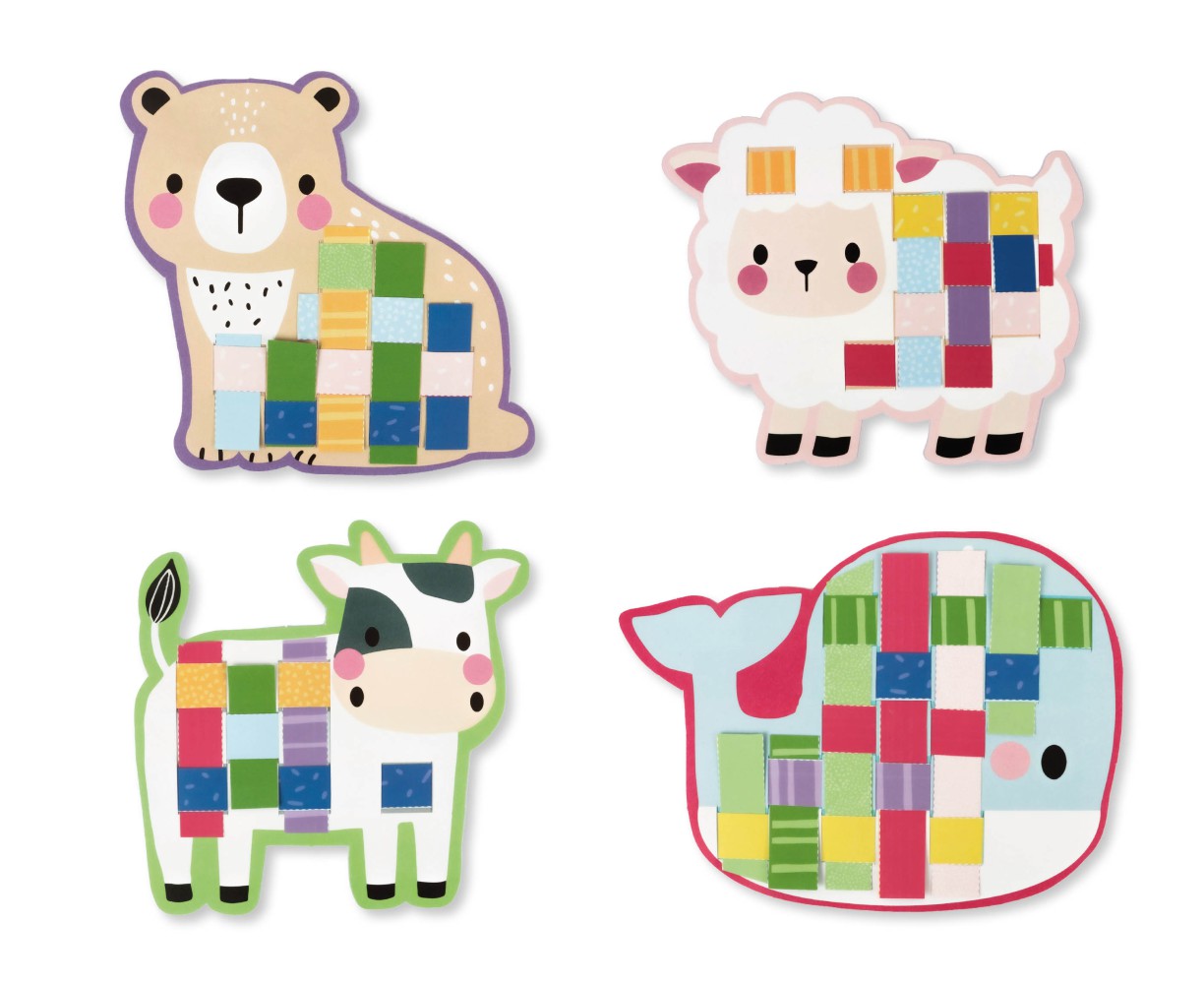 Je découpe et je tresse