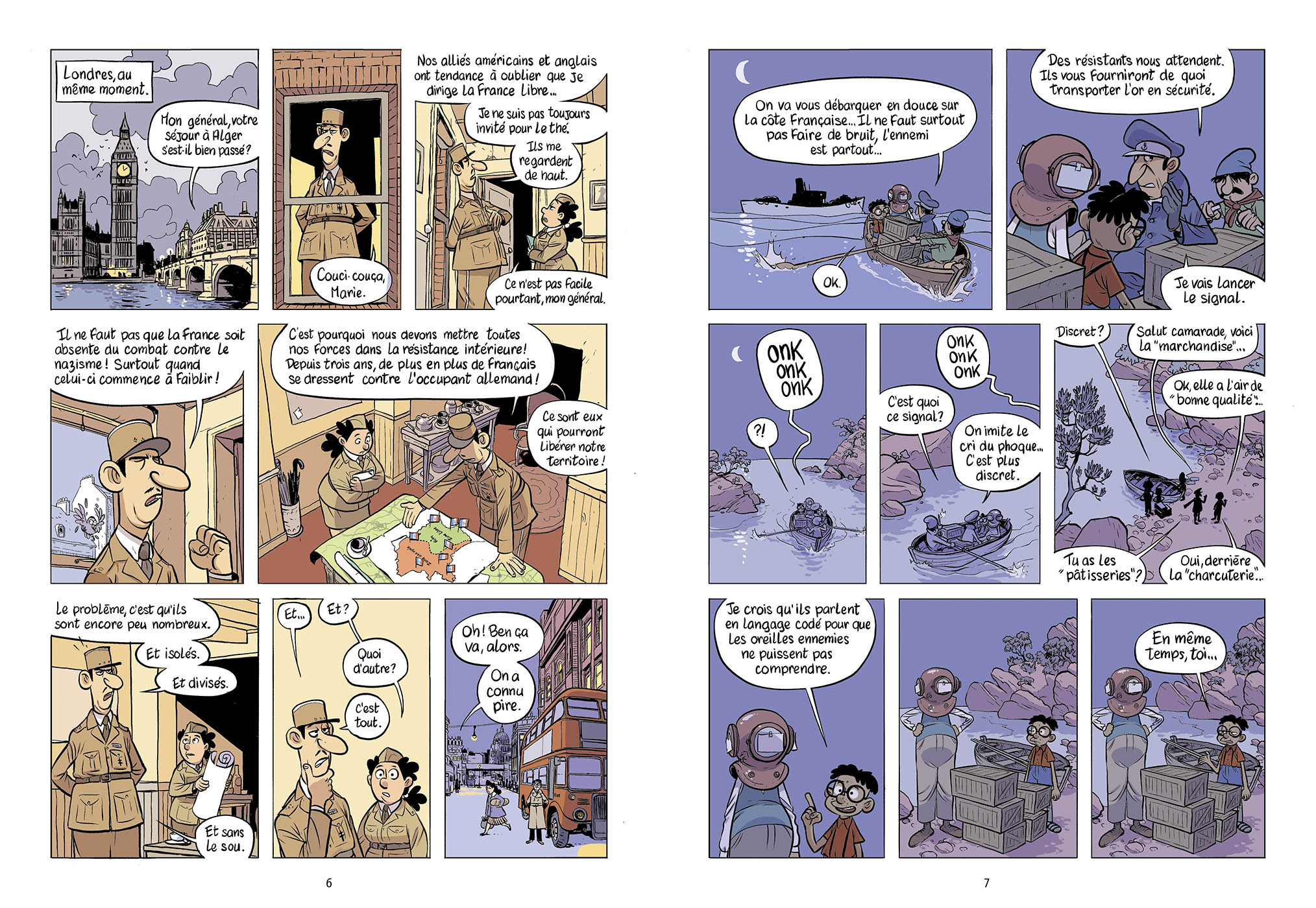 La Drîle De Guerre De Papi Et Lucien - Tome 4 - Opération : Résistance !