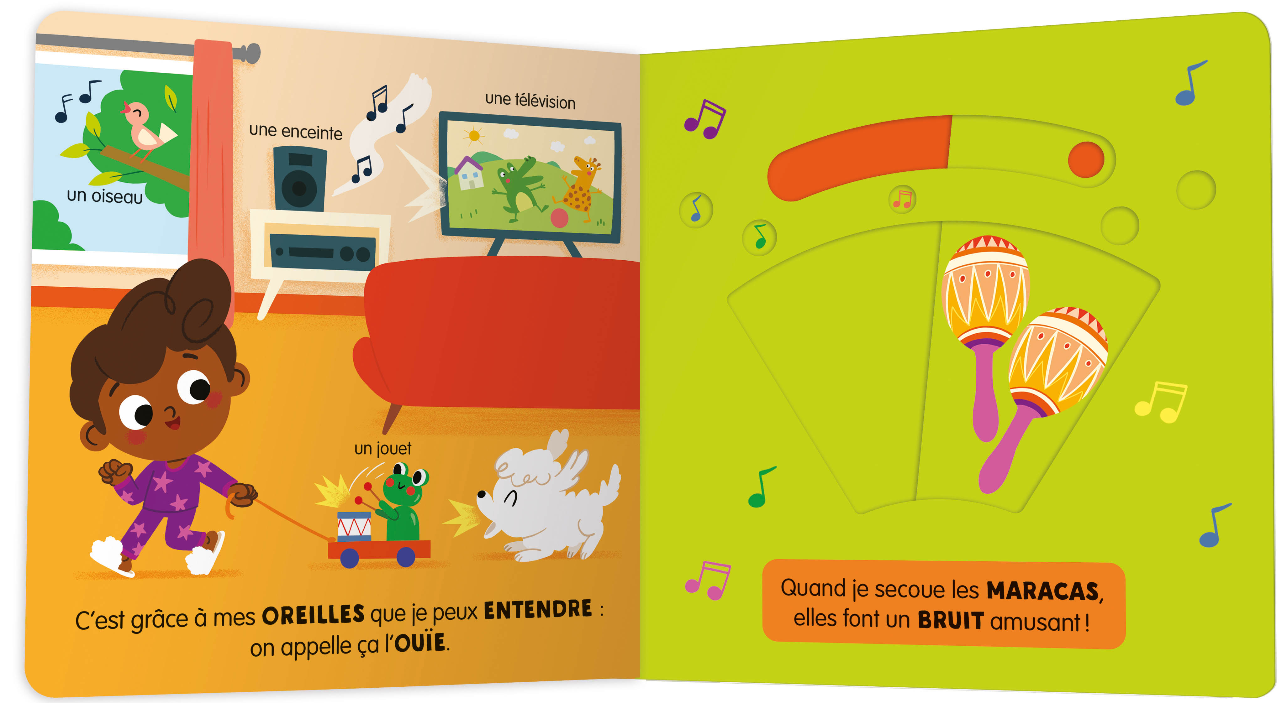 LES 5 SENS - PREMIERS APPRENTISSAGES 