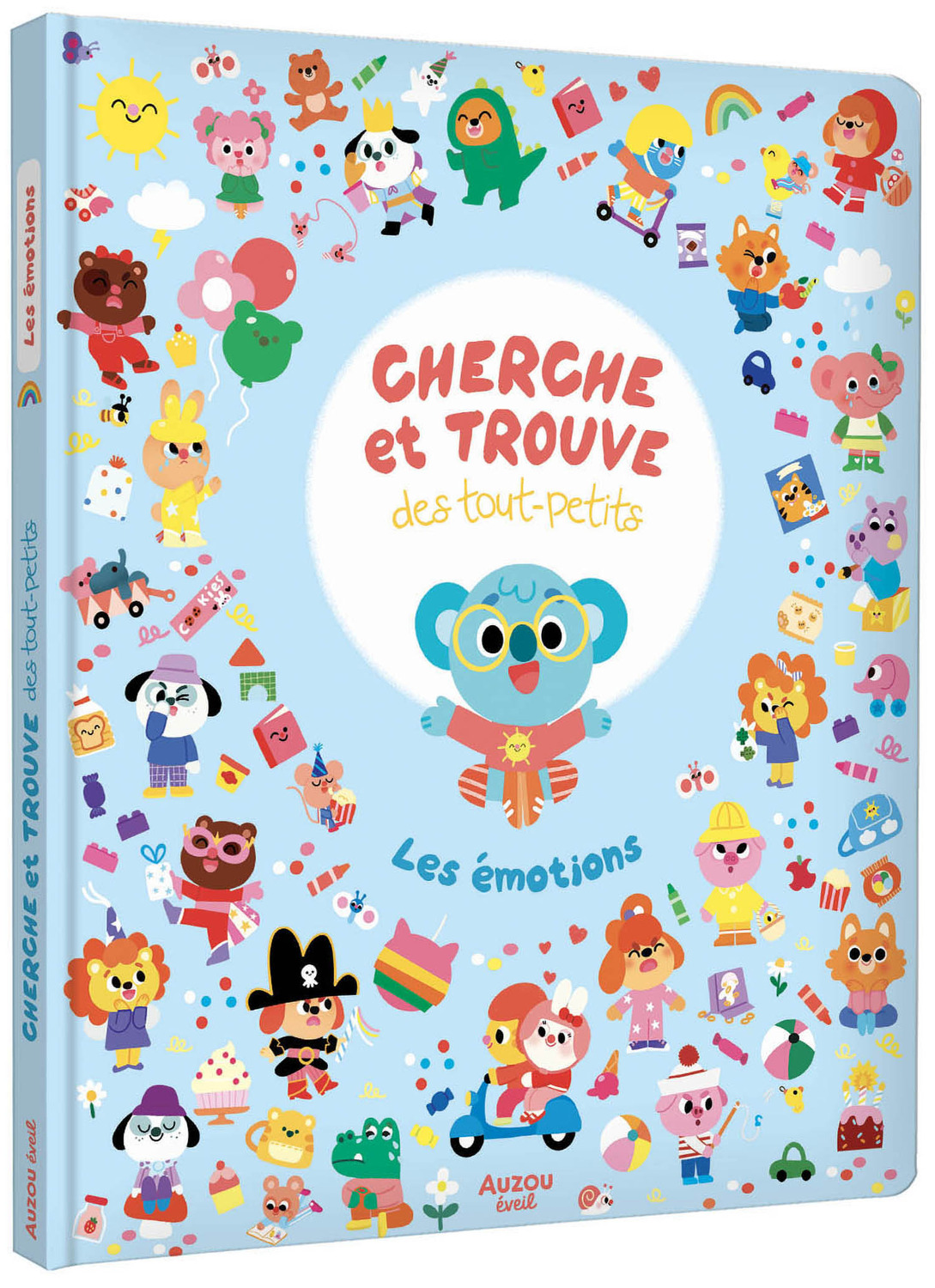 LES EMOTIONS - CHERCHE ET TROUVE DES TOUT-PETITS 
