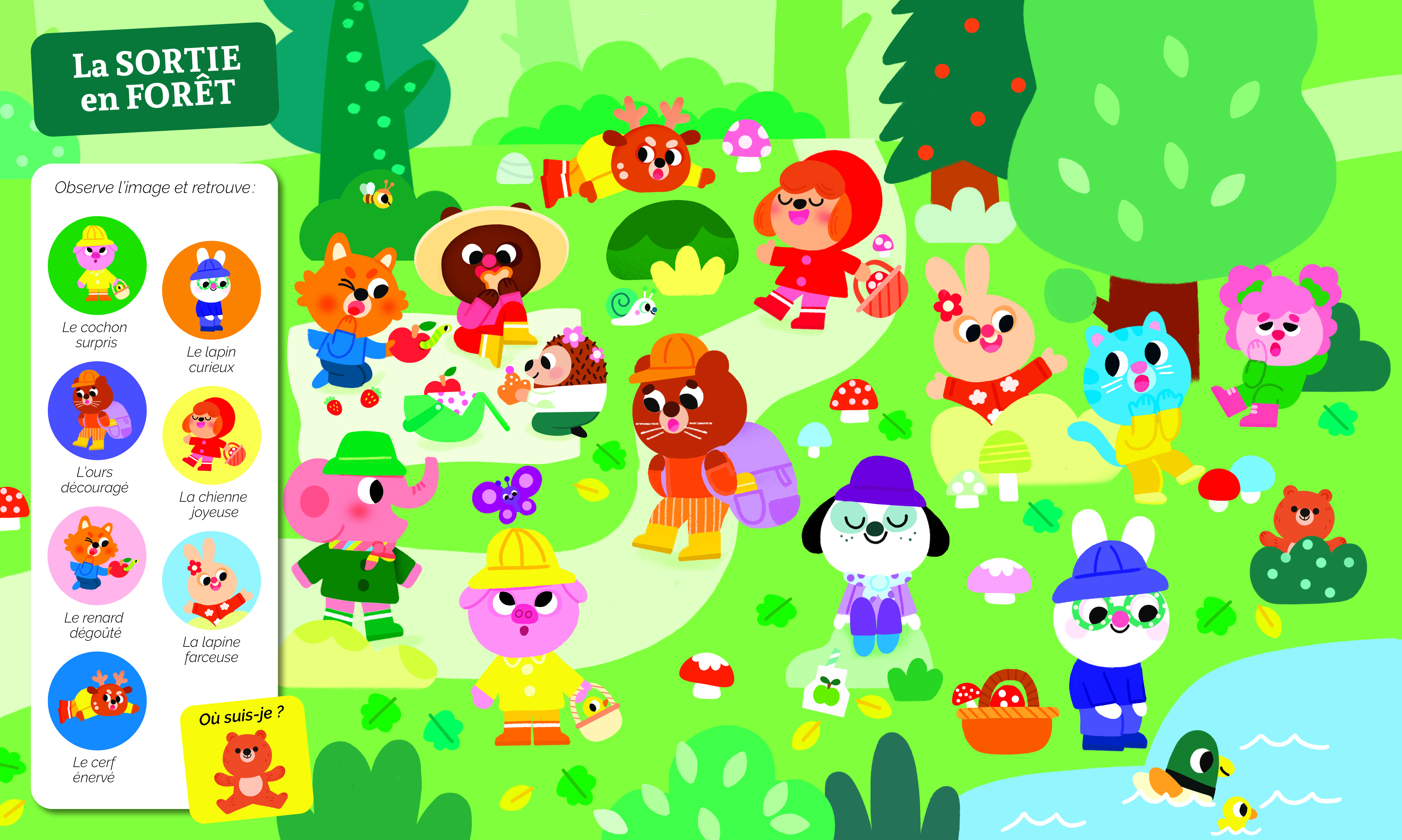 LES EMOTIONS - CHERCHE ET TROUVE DES TOUT-PETITS 