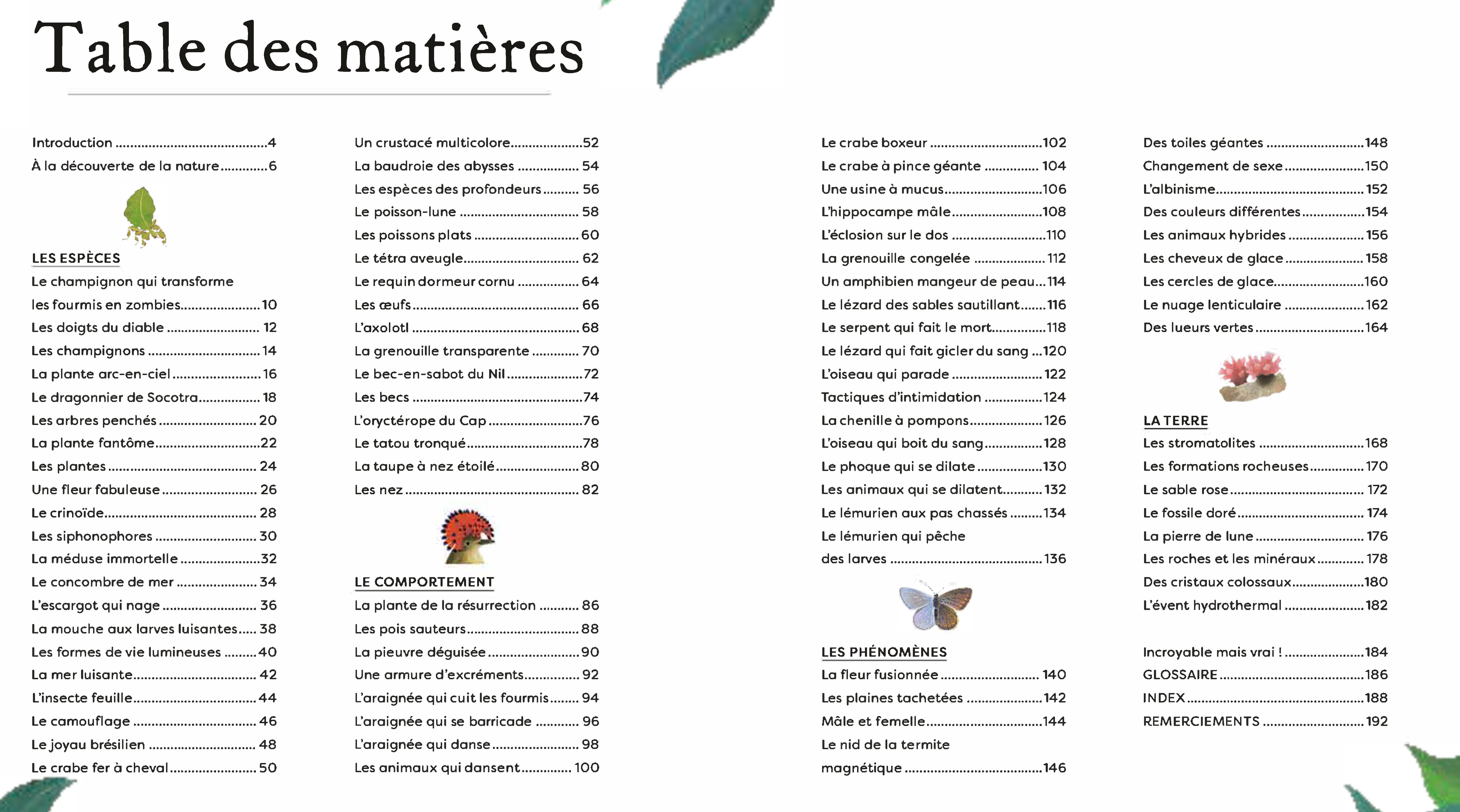L'anthologie Insolite De La Nature Étrange Et Mystérieuse