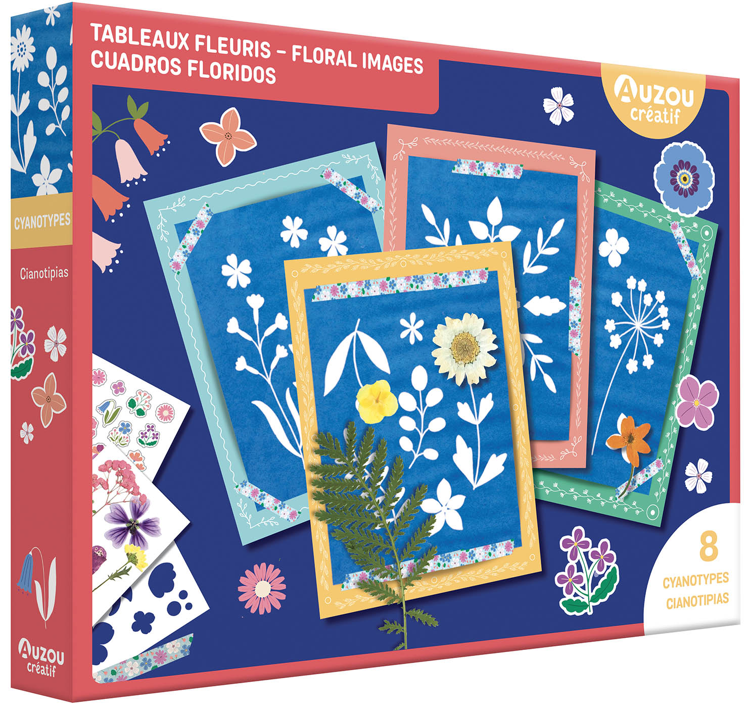 Mes tableaux fleuris (cartes photosensibles)