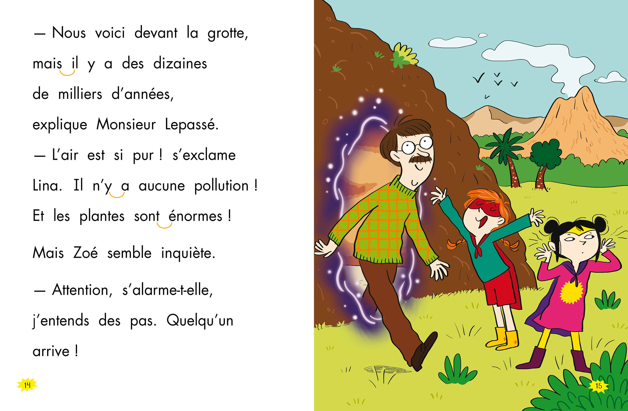 LES HEROS DU CE1 - NIV 2 - UNE RENCONTRE PREHISTORIQUE