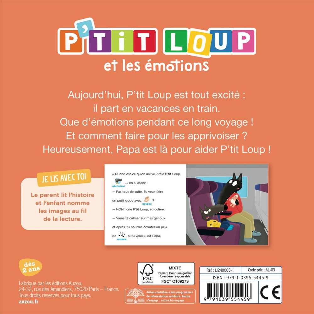 P'tit Loup Et Les Émotions