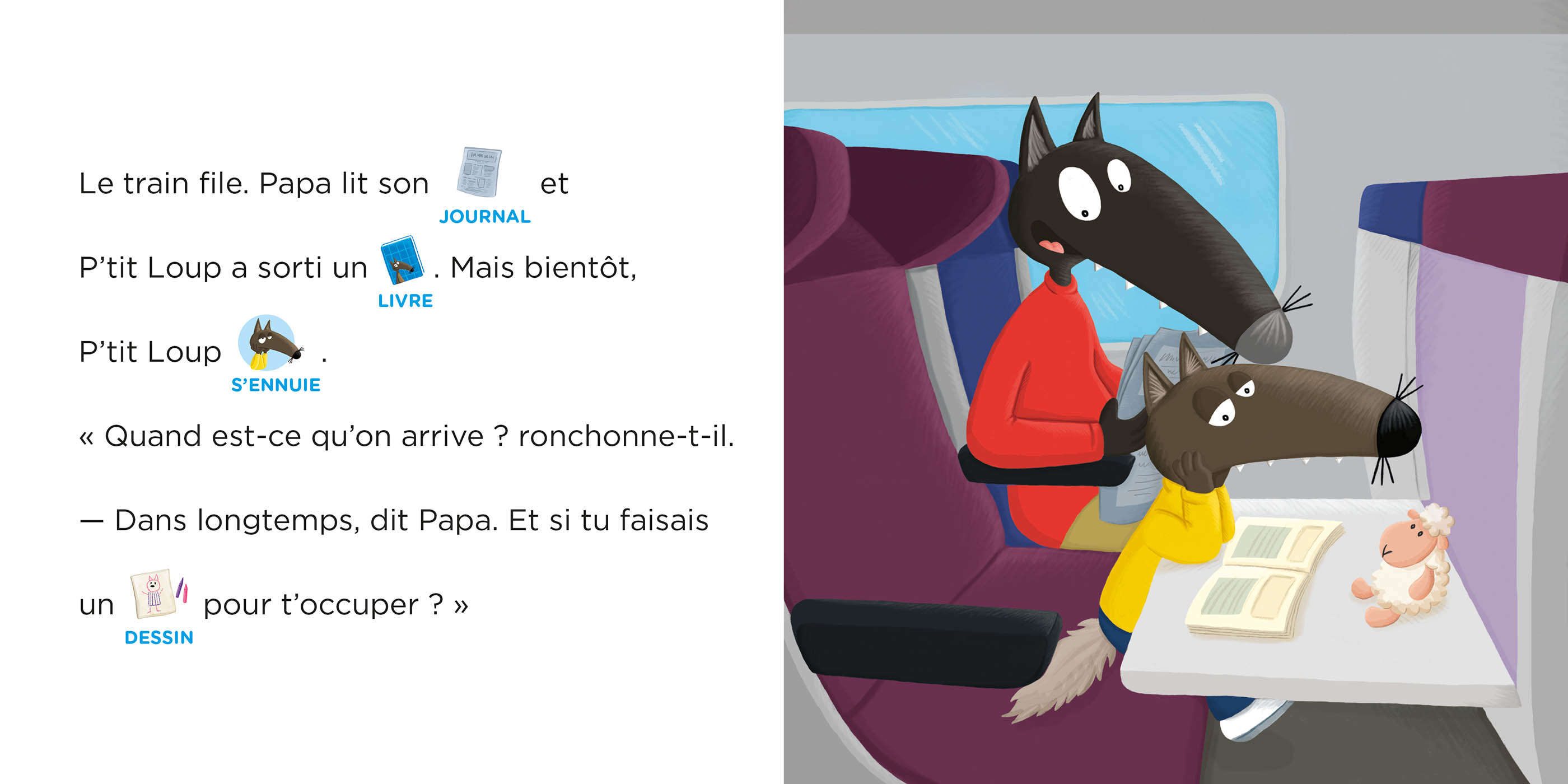 P'tit Loup Et Les Émotions