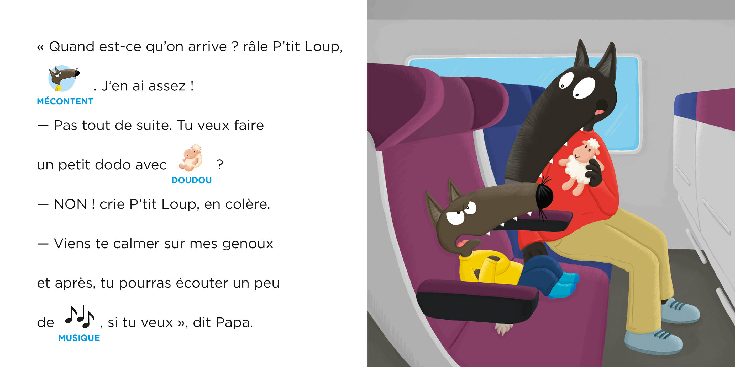 P'tit Loup Et Les Émotions