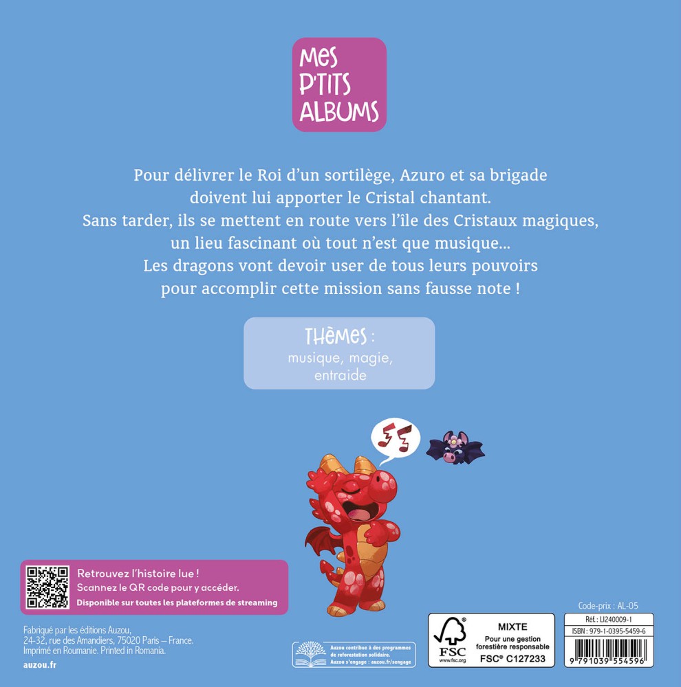 Azuro Et Le Cristal Chantant Azuro Et Le Cristal Chantant
