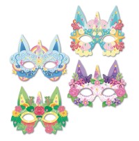 Masques Licornes 