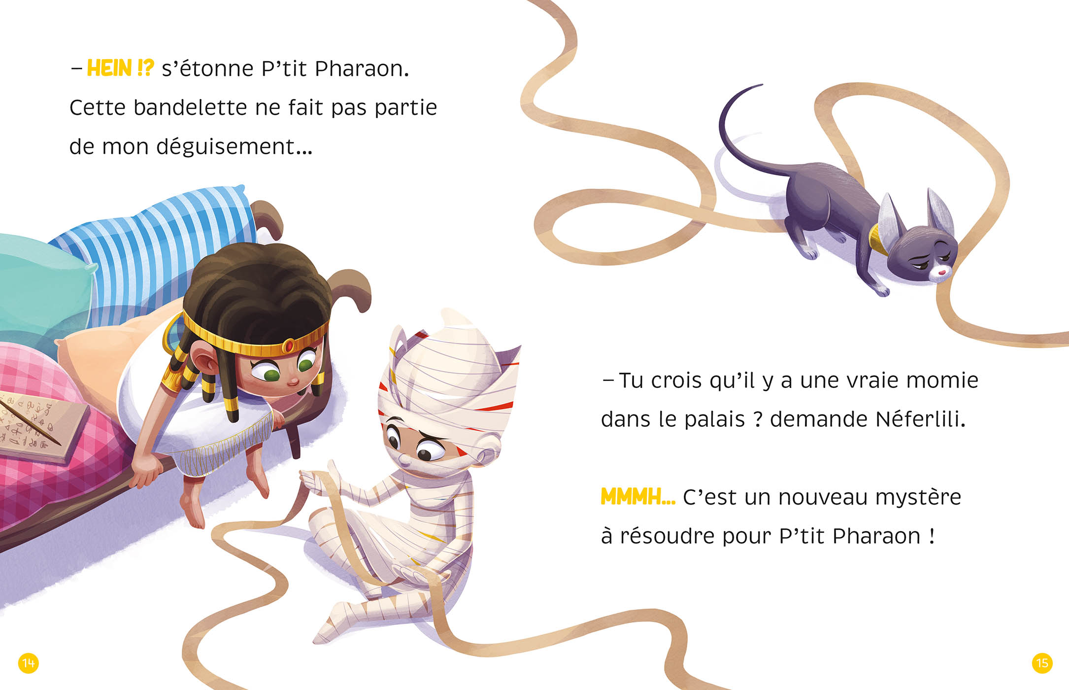 Les Enquêtes De P’tit Pharaon  - Attention Momie !