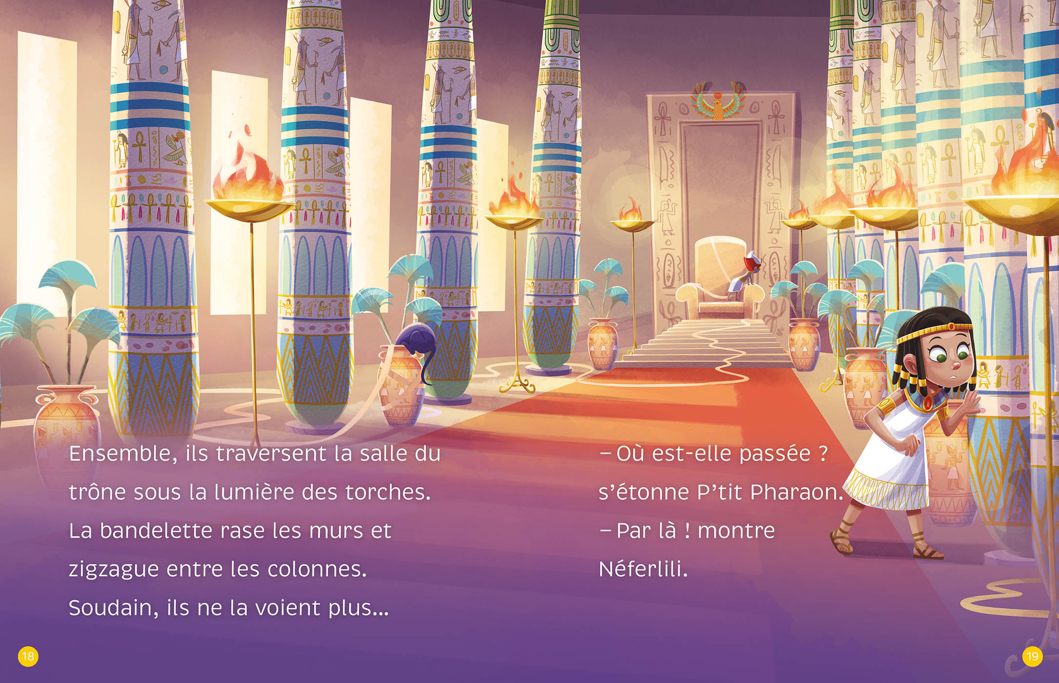 LES ENQUETES DE PTIT PHARAON  - ATTENTION MOMIE !