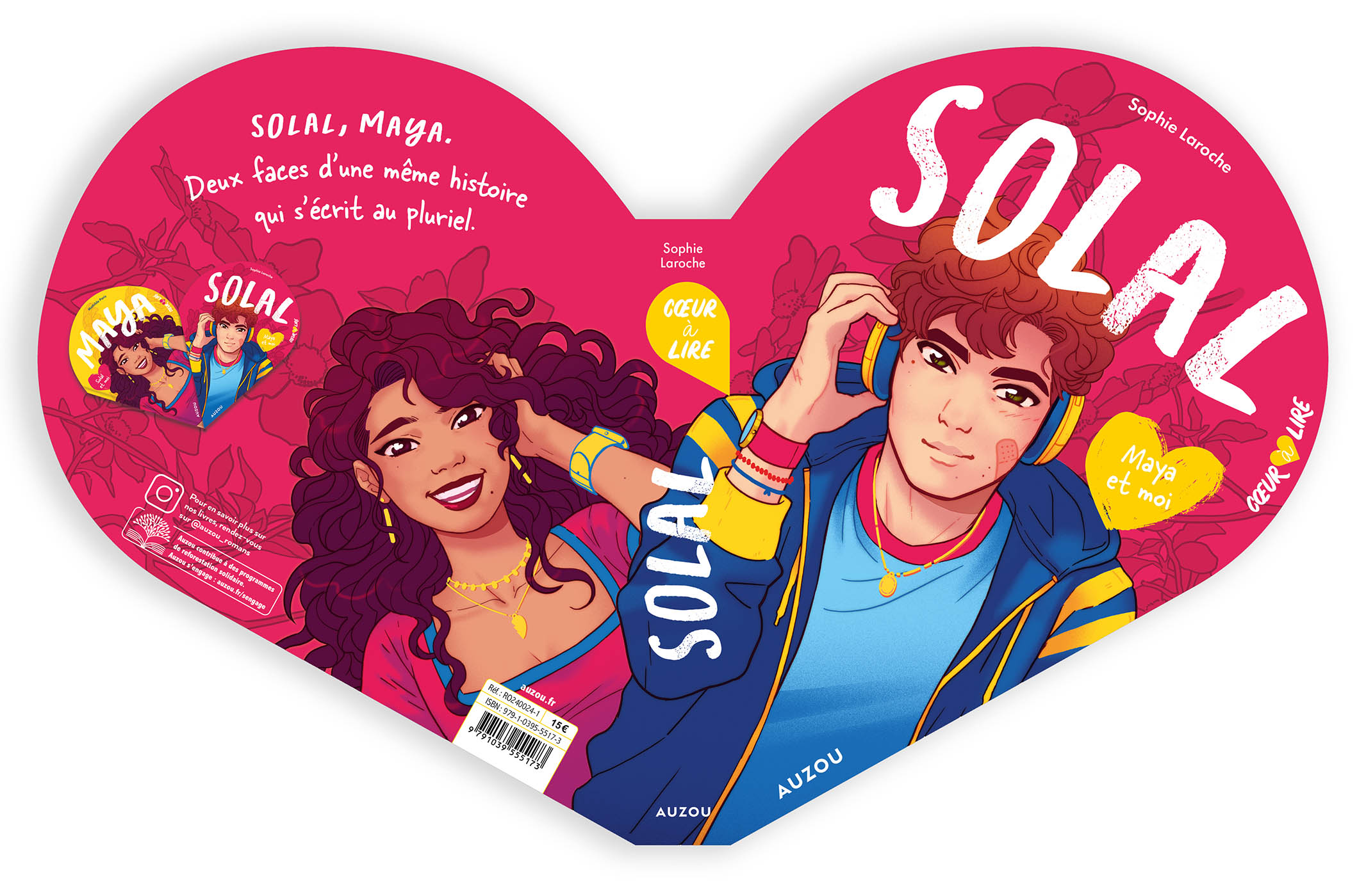 Coeur À Lire - Solal - Maya Et Moi Coeur À Lire - Solal - Maya Et Moi