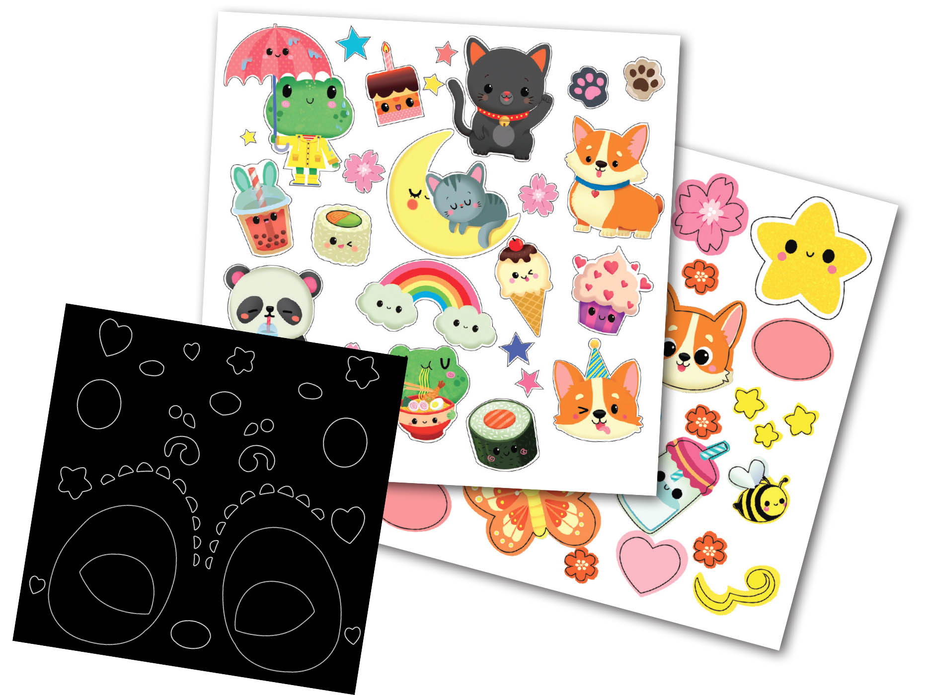 Masques À Décorer - Kawaii Masques À Décorer - Kawaii