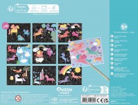 Cartes à gratter licornes