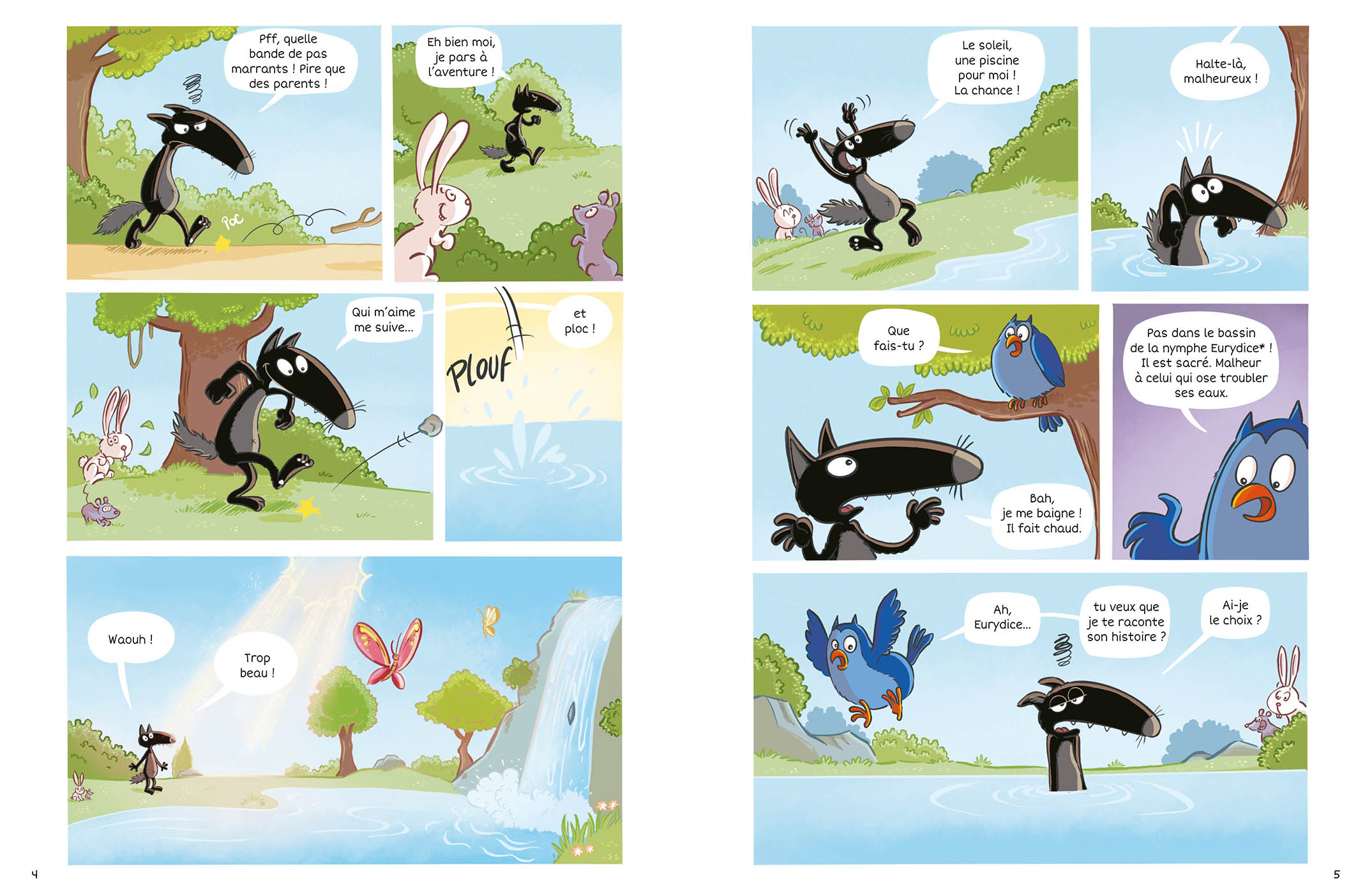 Aventure En Mytholougie - La Bd De Loup Aventure En Mytholougie - La Bd De Loup