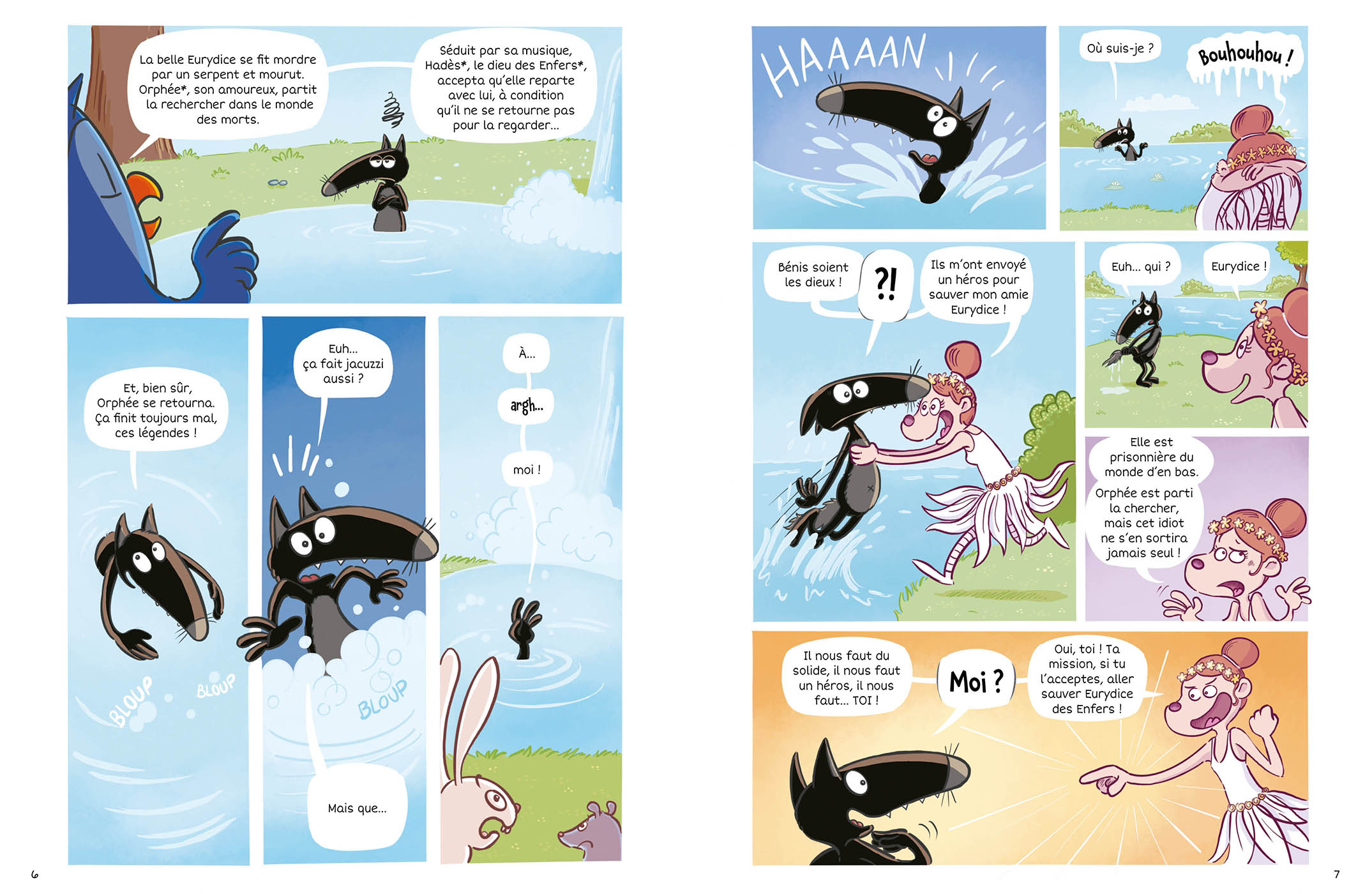 La Bd De Loup - Aventures En Mytholougie