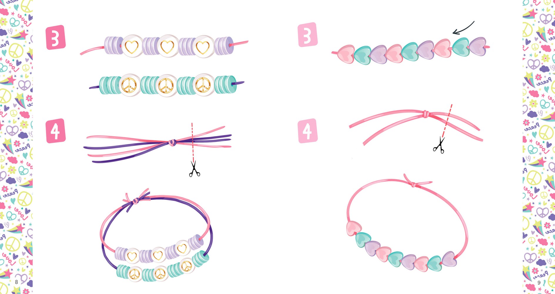 Mes Bracelets Peace & Love